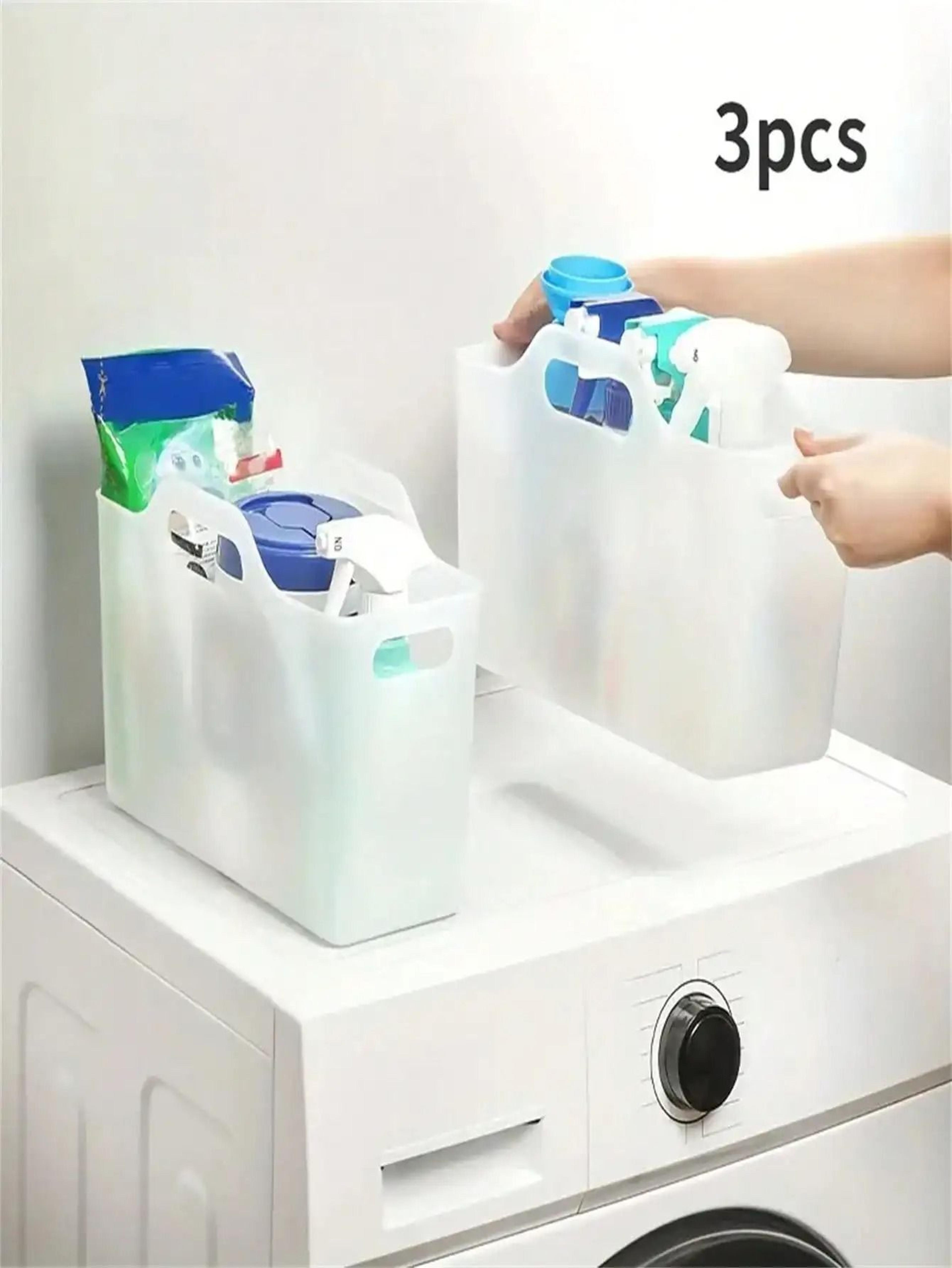 Multifunctional Cleaning Supplies Storage Basket 2