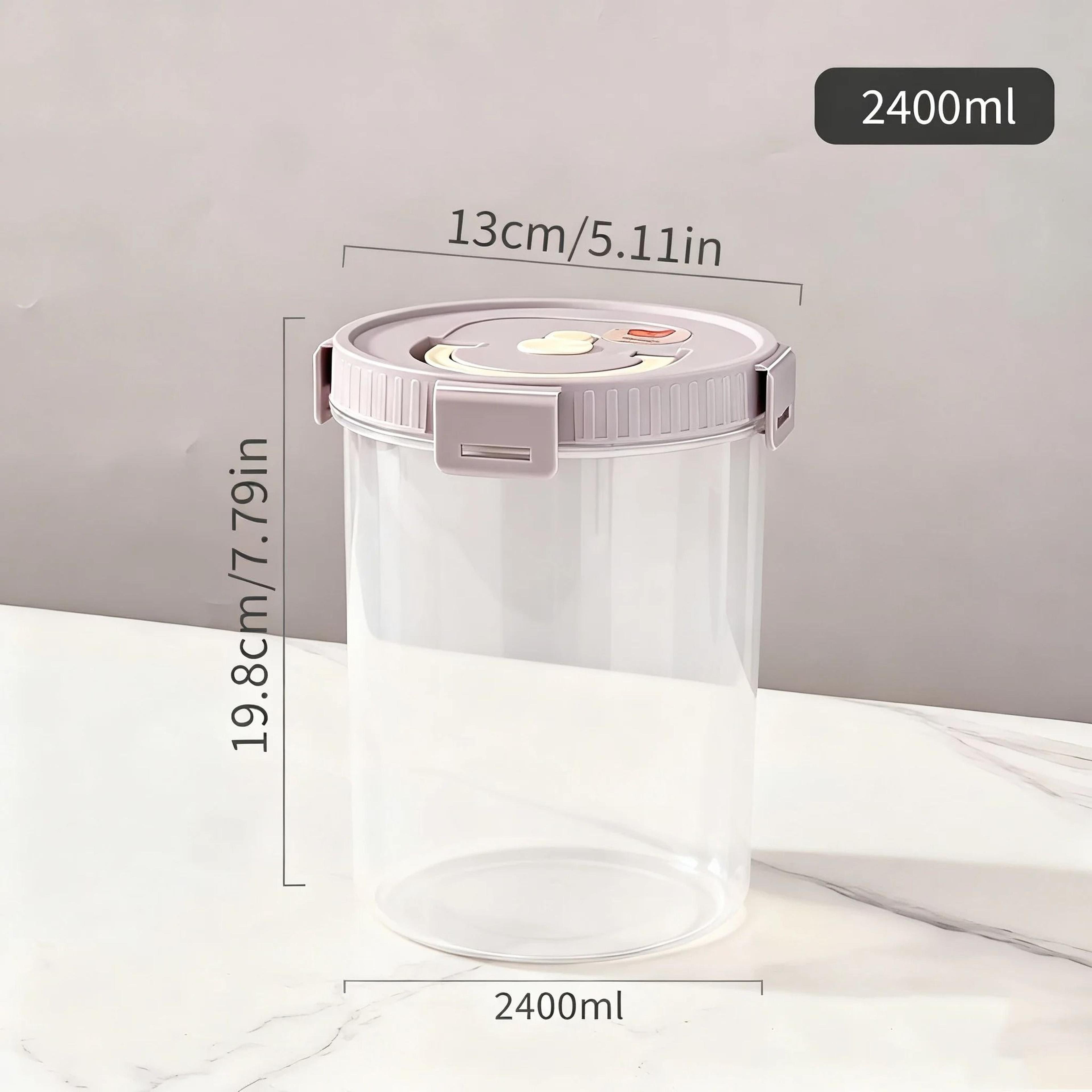 WORTHBUY Moisture Proof Pasta Storage Container With Handle 13