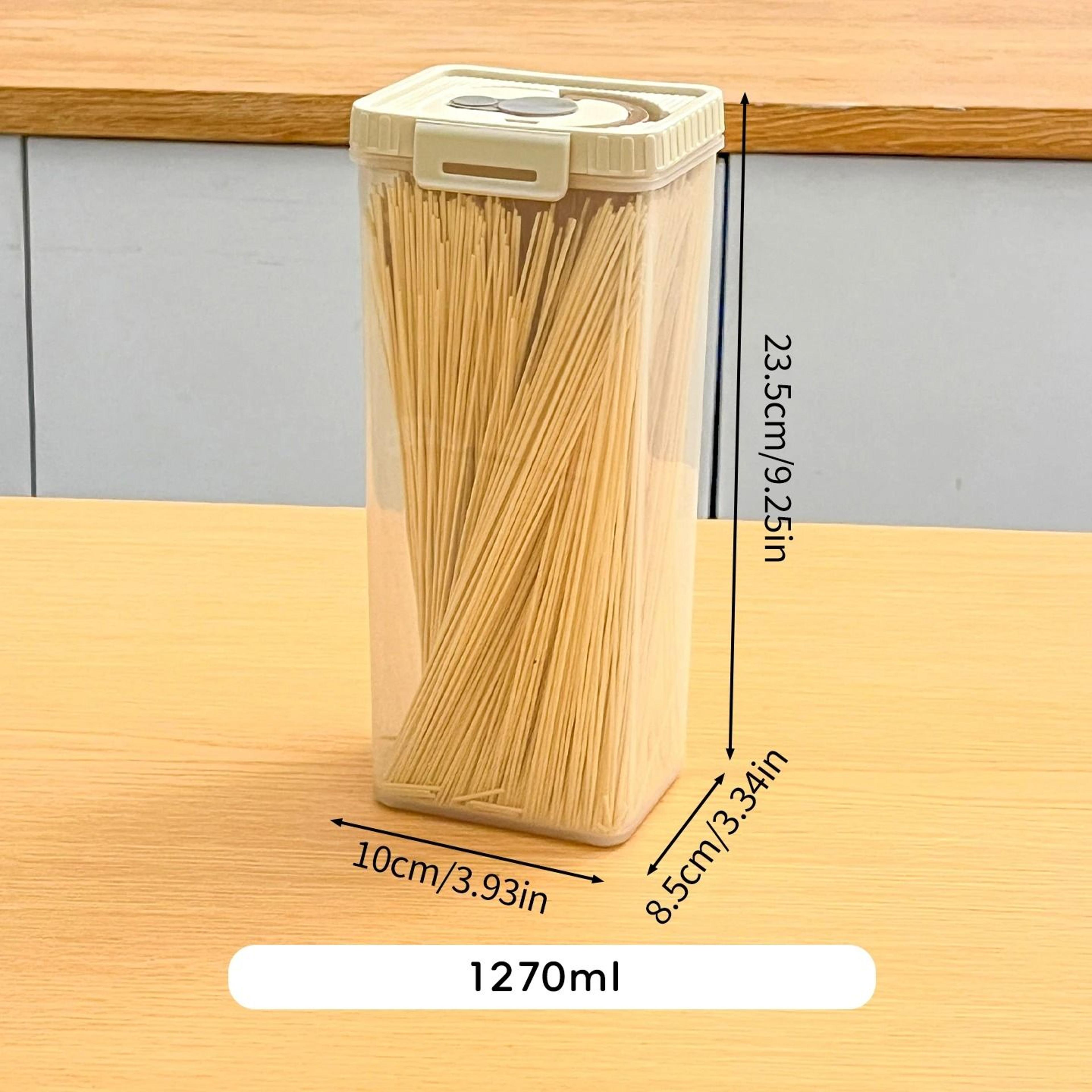 WORTHBUY Moisture Proof Pasta Storage Container With Handle 8