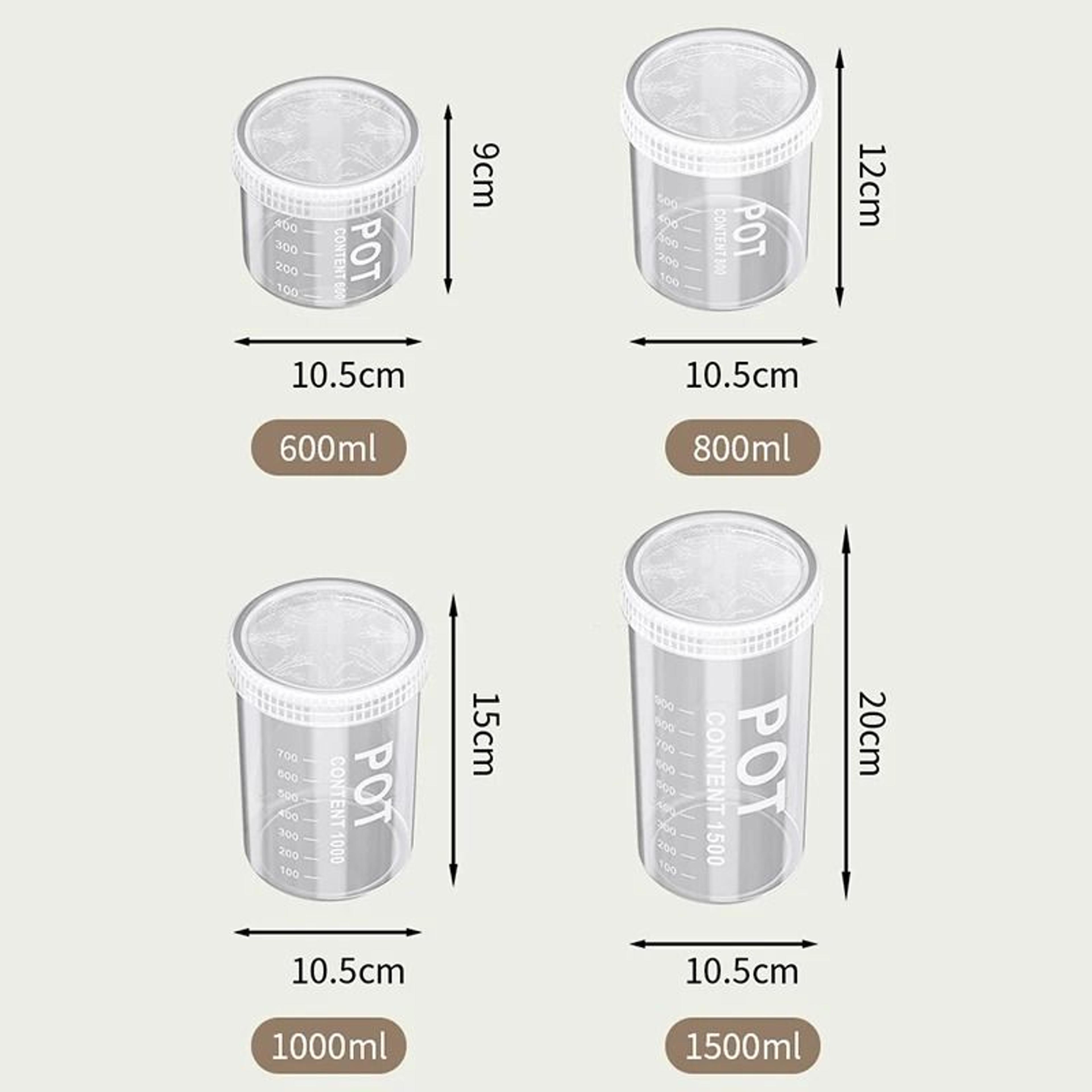 Airtight Food Storage Container With Date Marker For Grains Seasonings  Fresh Food Preservation 4