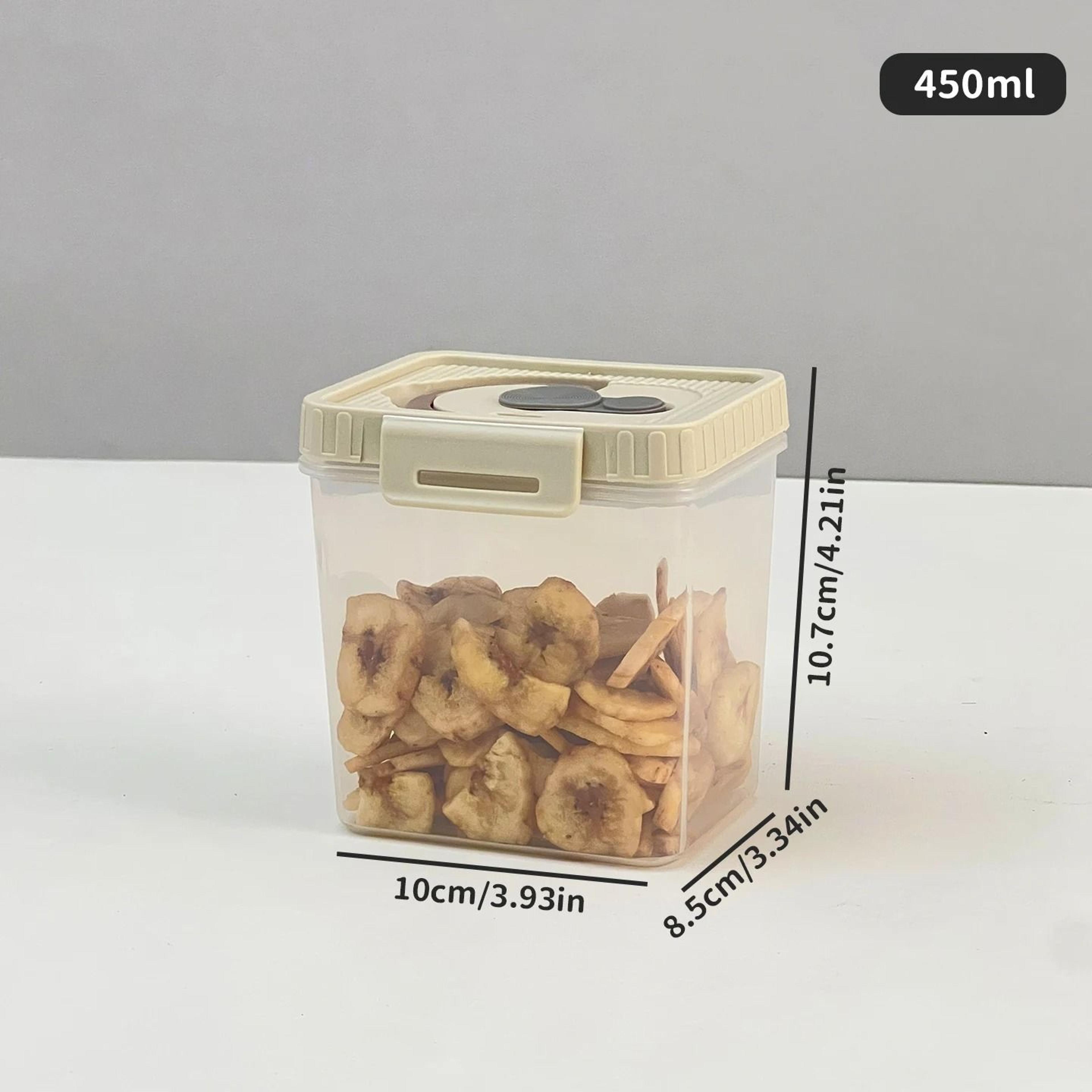 MoistureProof Cereal  Dry Food Storage Container With Handle And Sealed Lid 6