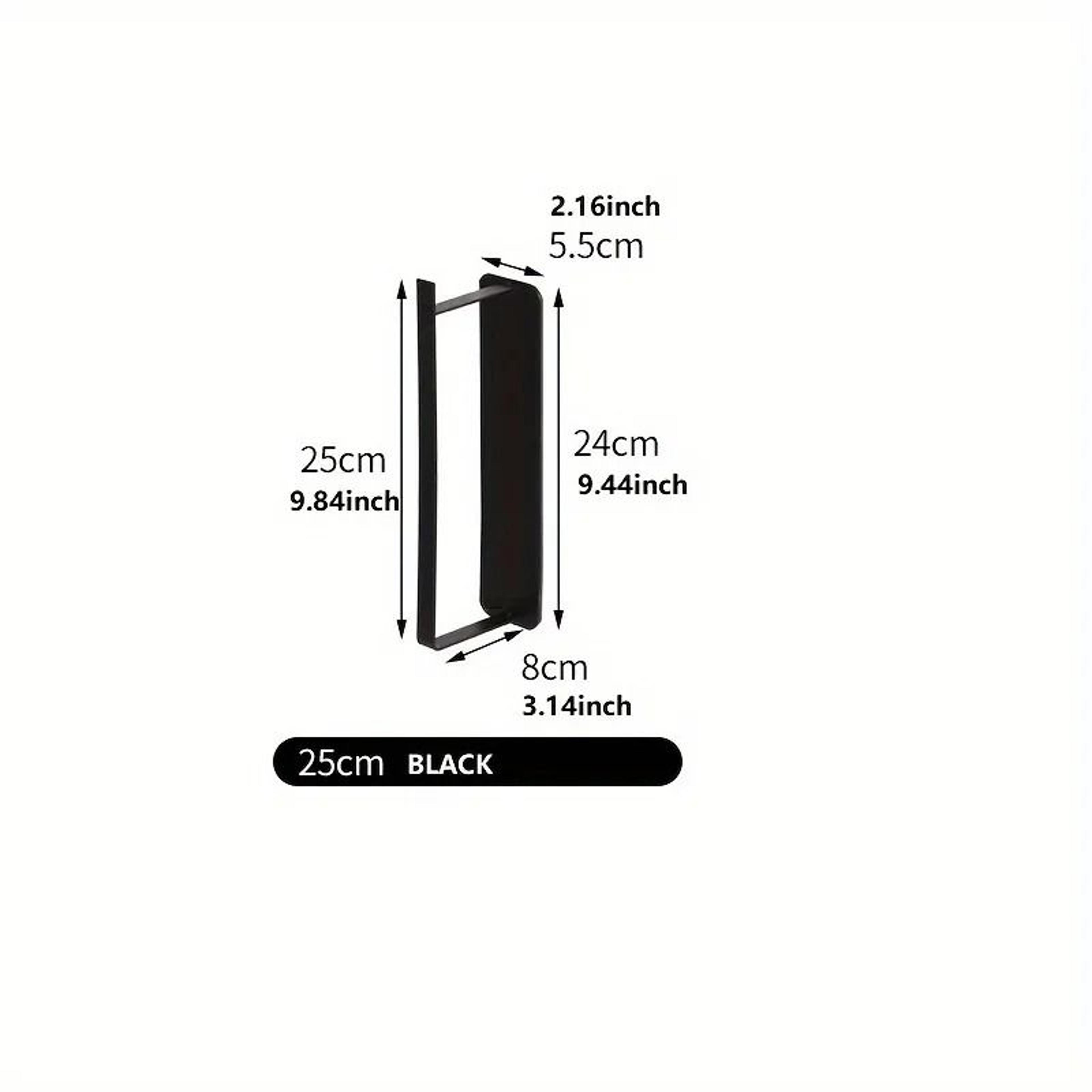 Magnetic Wall Mounted Towel  Storage Rack For Washing Machine Side Organization 6