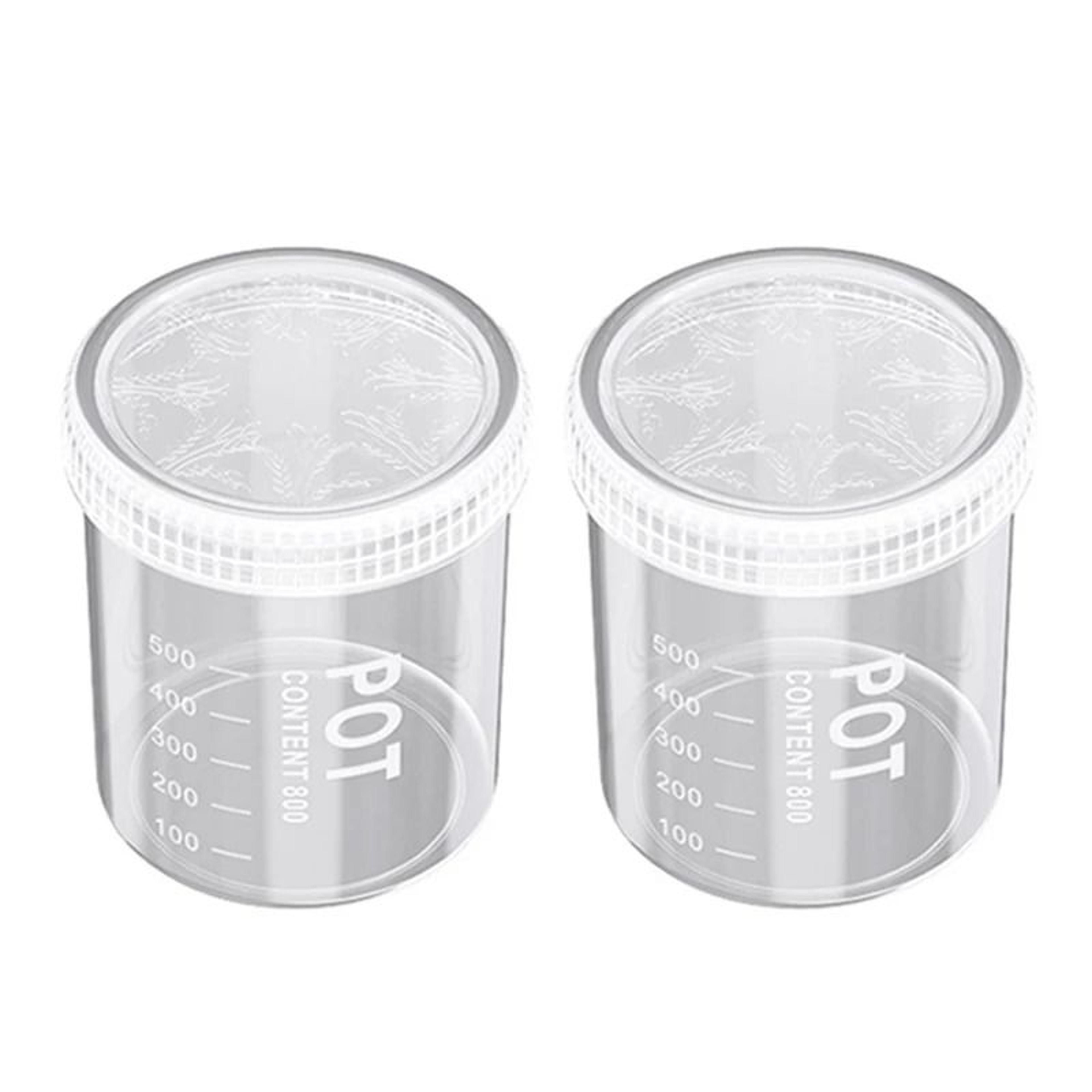 Airtight Grain  Spice Storage Container Set With Measurement Marks And Freshness Seal 7