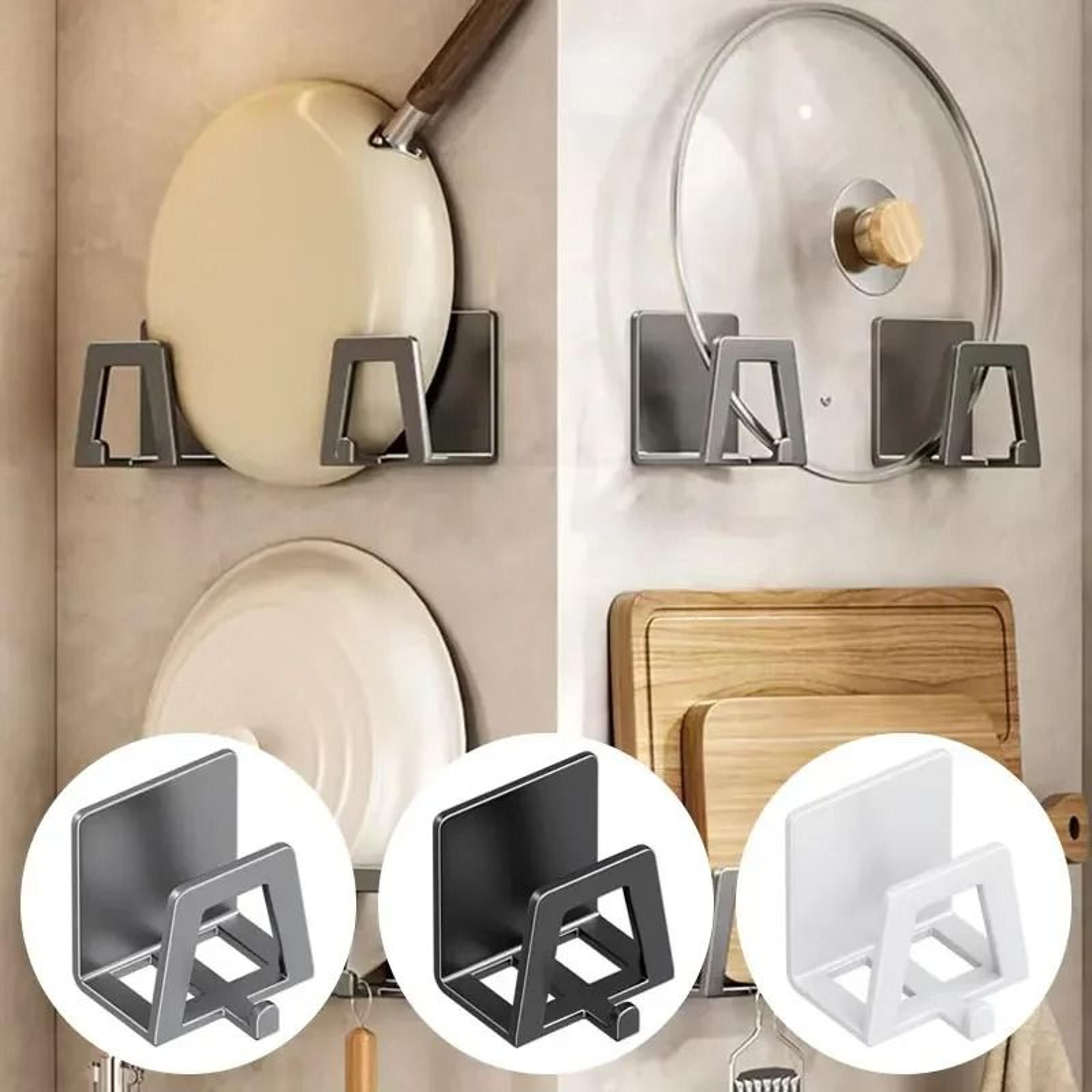 41pcs Stainless Steel Sponge Holder Self Adhesive Sink Drain Drying Sponges Racks Shelf Kitchen Sto 2