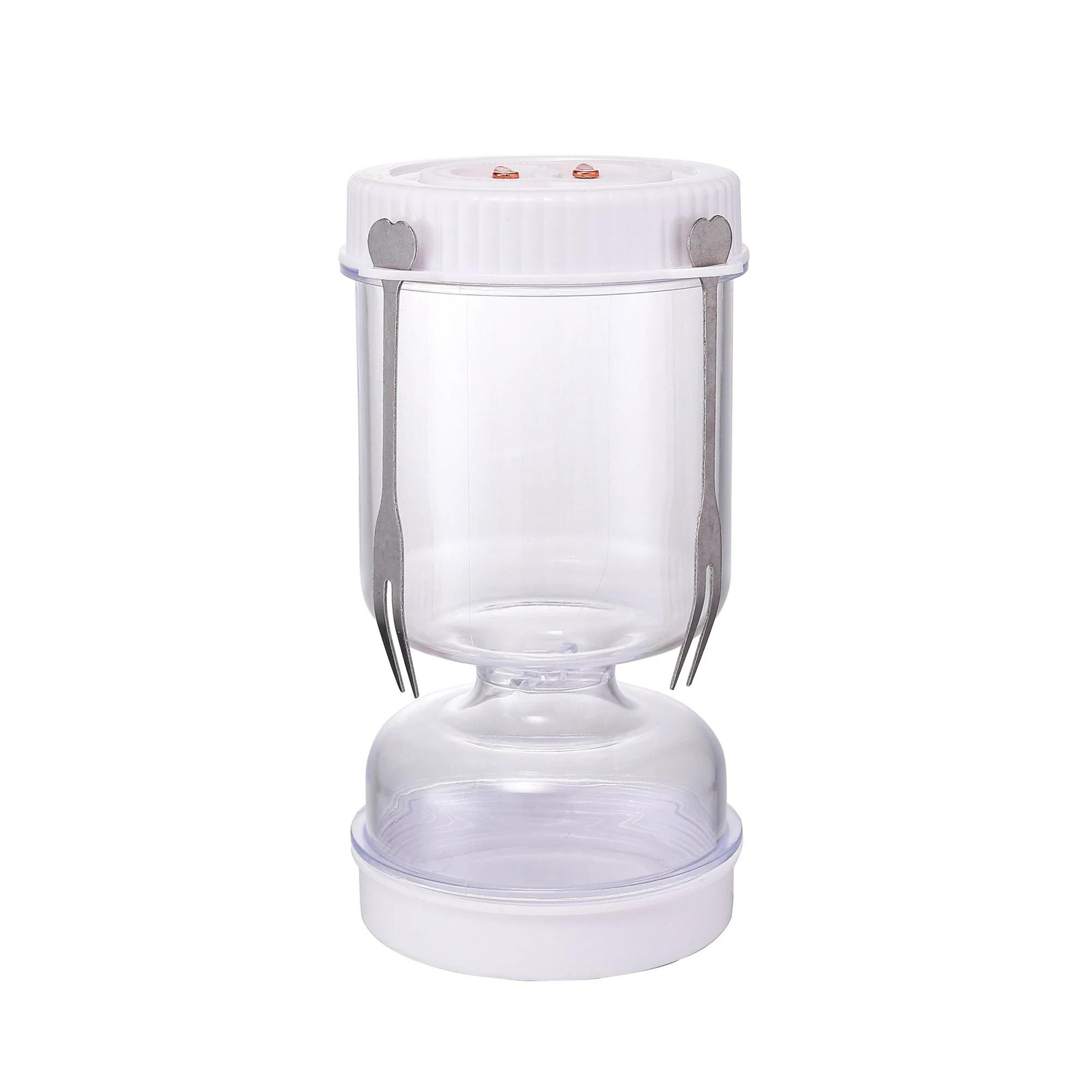 Flip Drain Pickle Jar With Strainer For Olives Kimchi  Food Storage 6