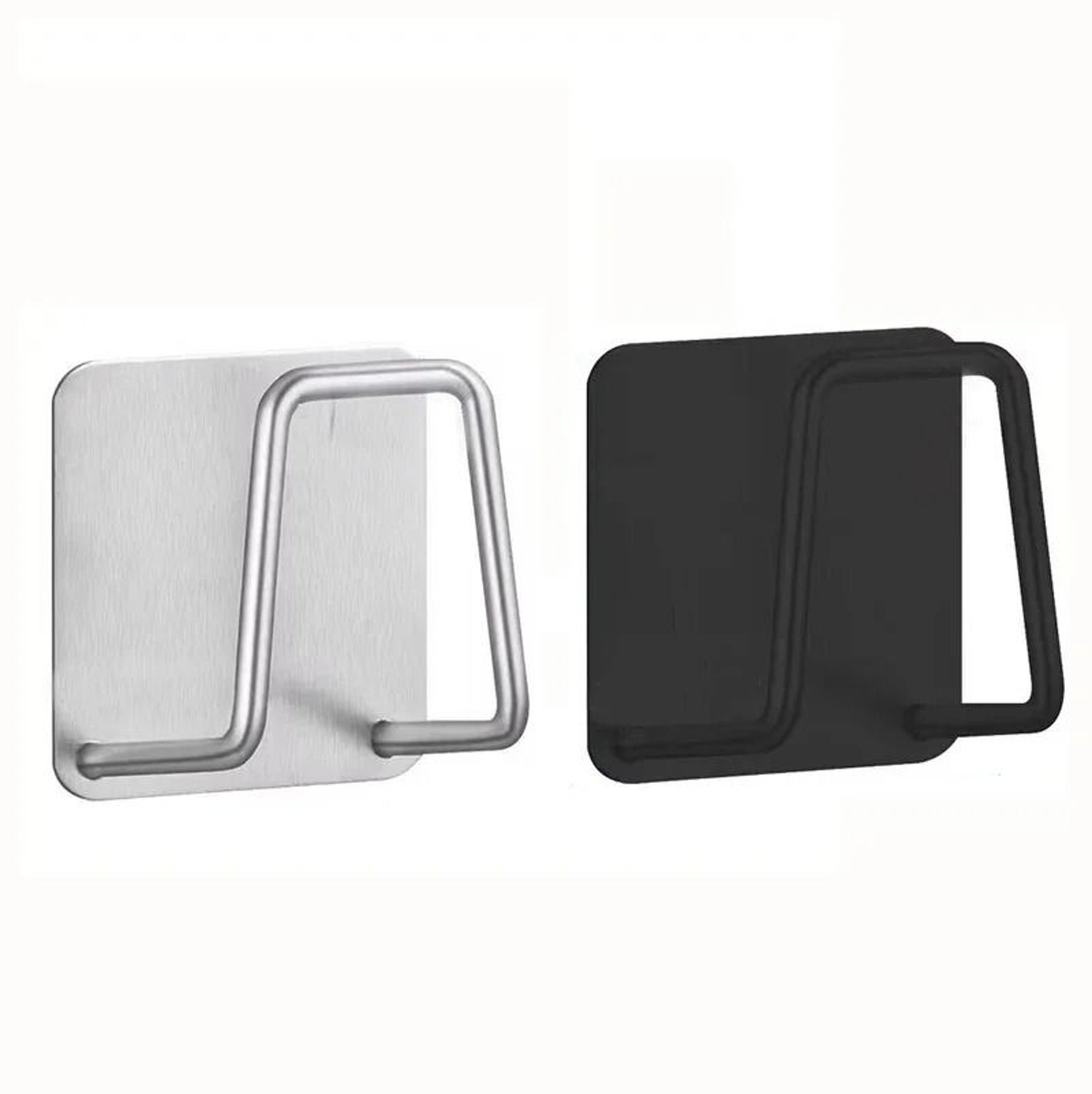 Space Saving Over Sink Sponge Holder  Cutting Board Storage Rack With No Drill Wall Hooks 8