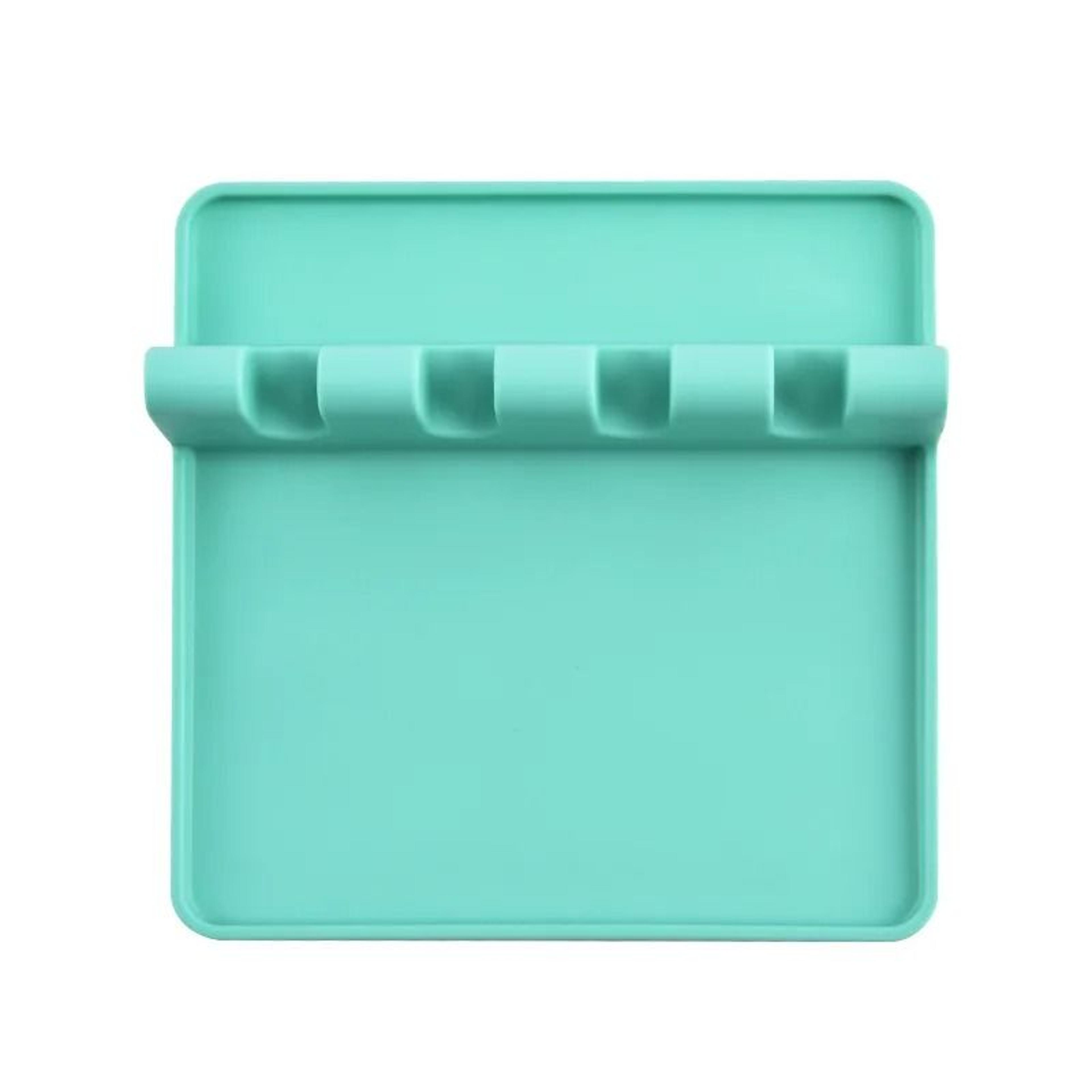 Silicone Utensil Rest  Kitchen Drying Rack NonSlip Spoon Holder Organizer Tray 8