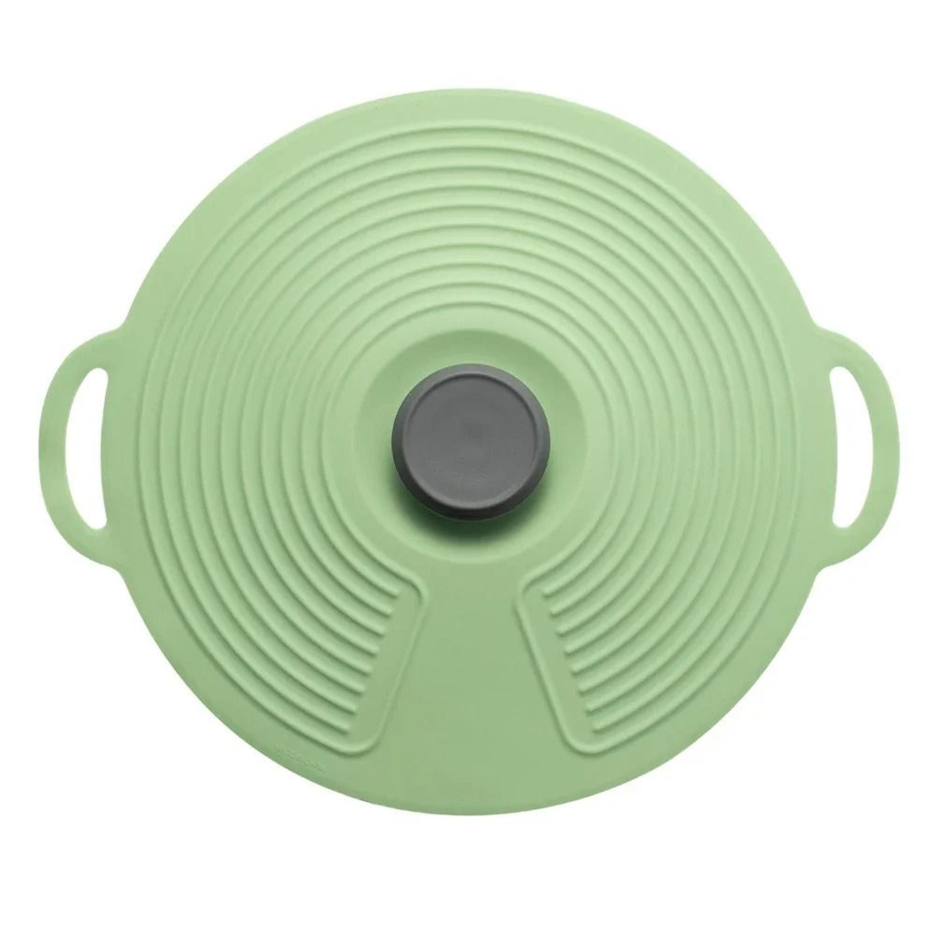 Reusable Silicone FreshKeeping Pot Cover Set  AntiOverflow Dustproof Food Sealing Lids 10
