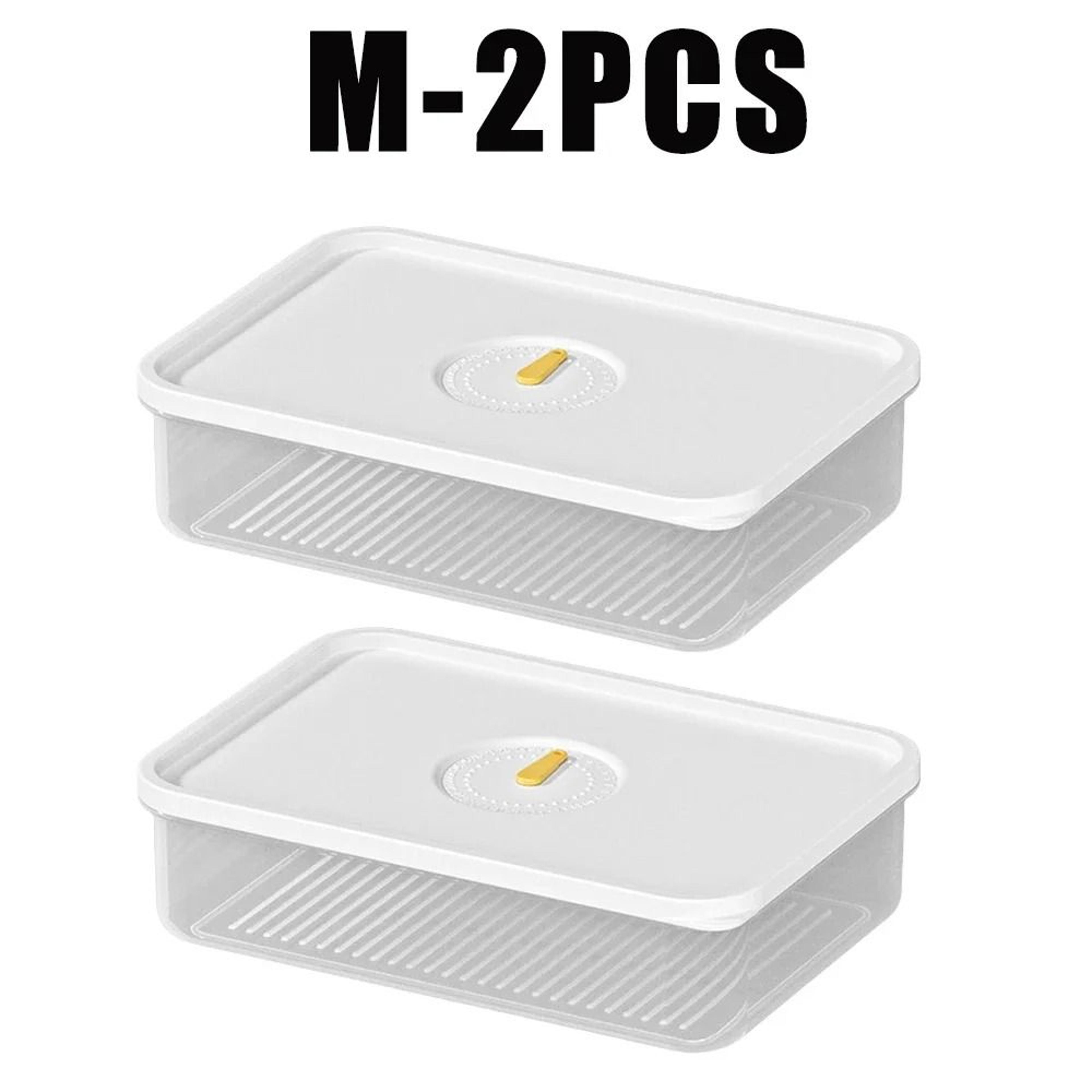 Transparent Lunch Meat Storage Container With FreshnessSealing Lid For Refrigerator Organization 9