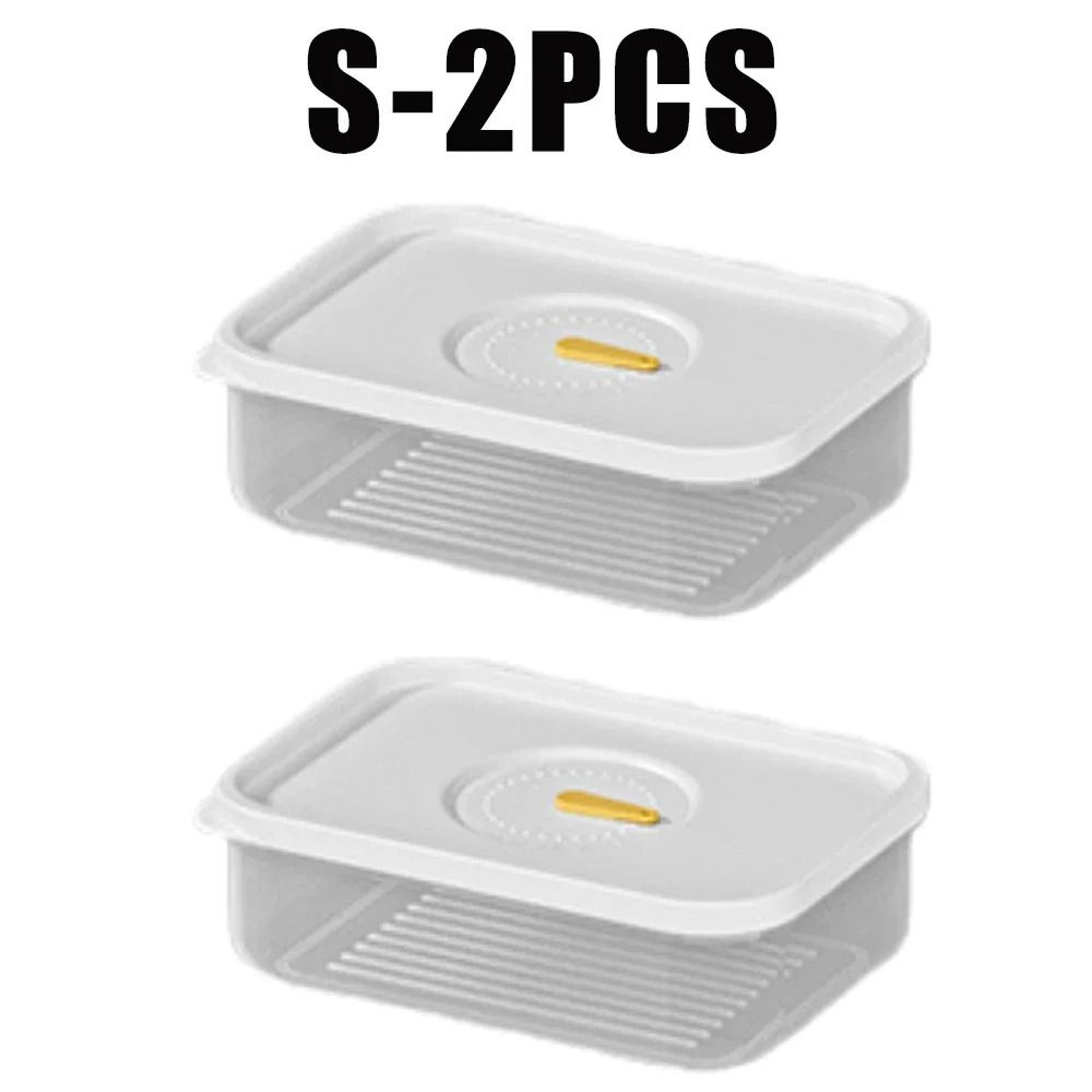 Transparent Lunch Meat Storage Container With FreshnessSealing Lid For Refrigerator Organization 8