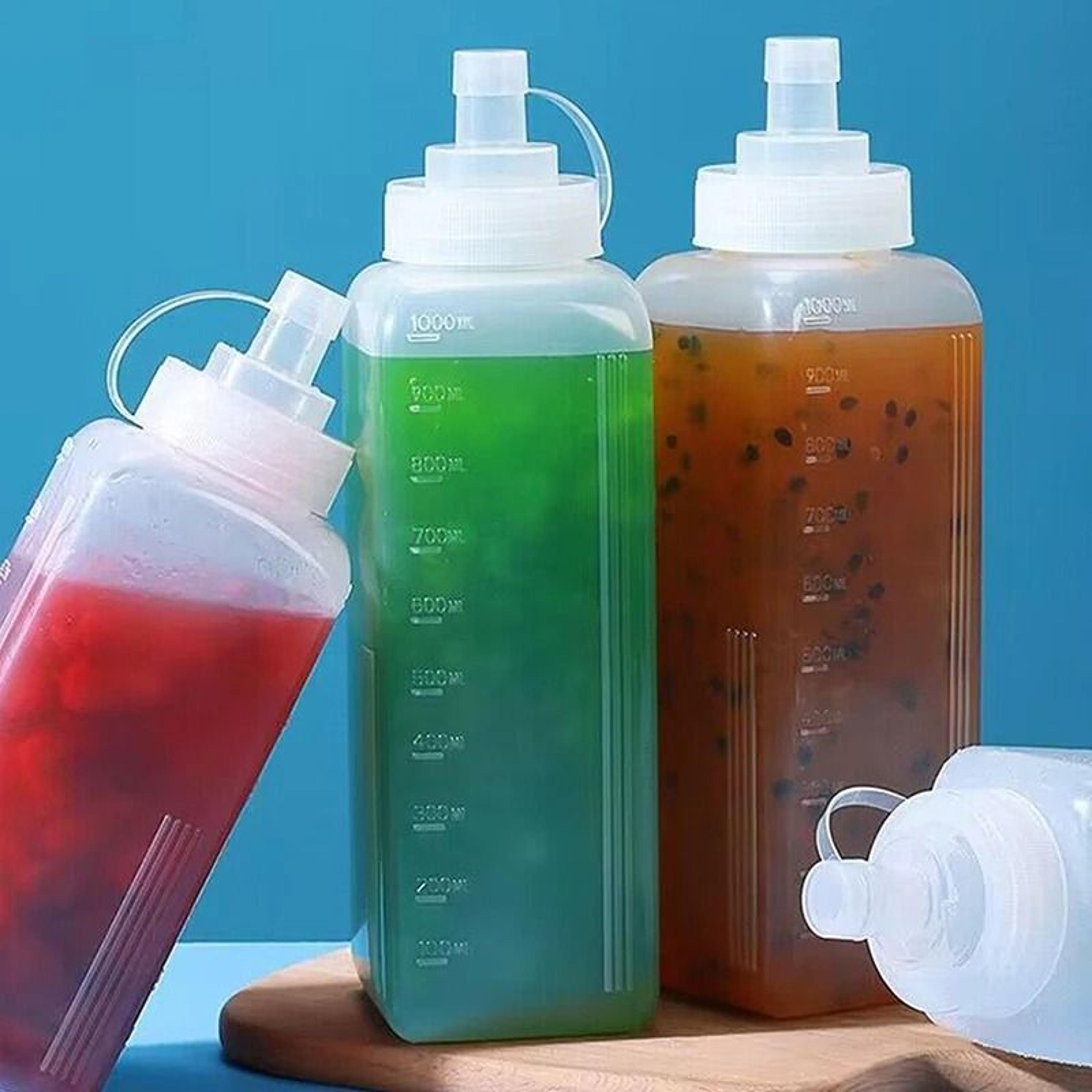 Large Mouth Squeeze Sauce Bottle With Dustproof Cap Condiment Dispenser For Ketchup Olive Oil And S 2