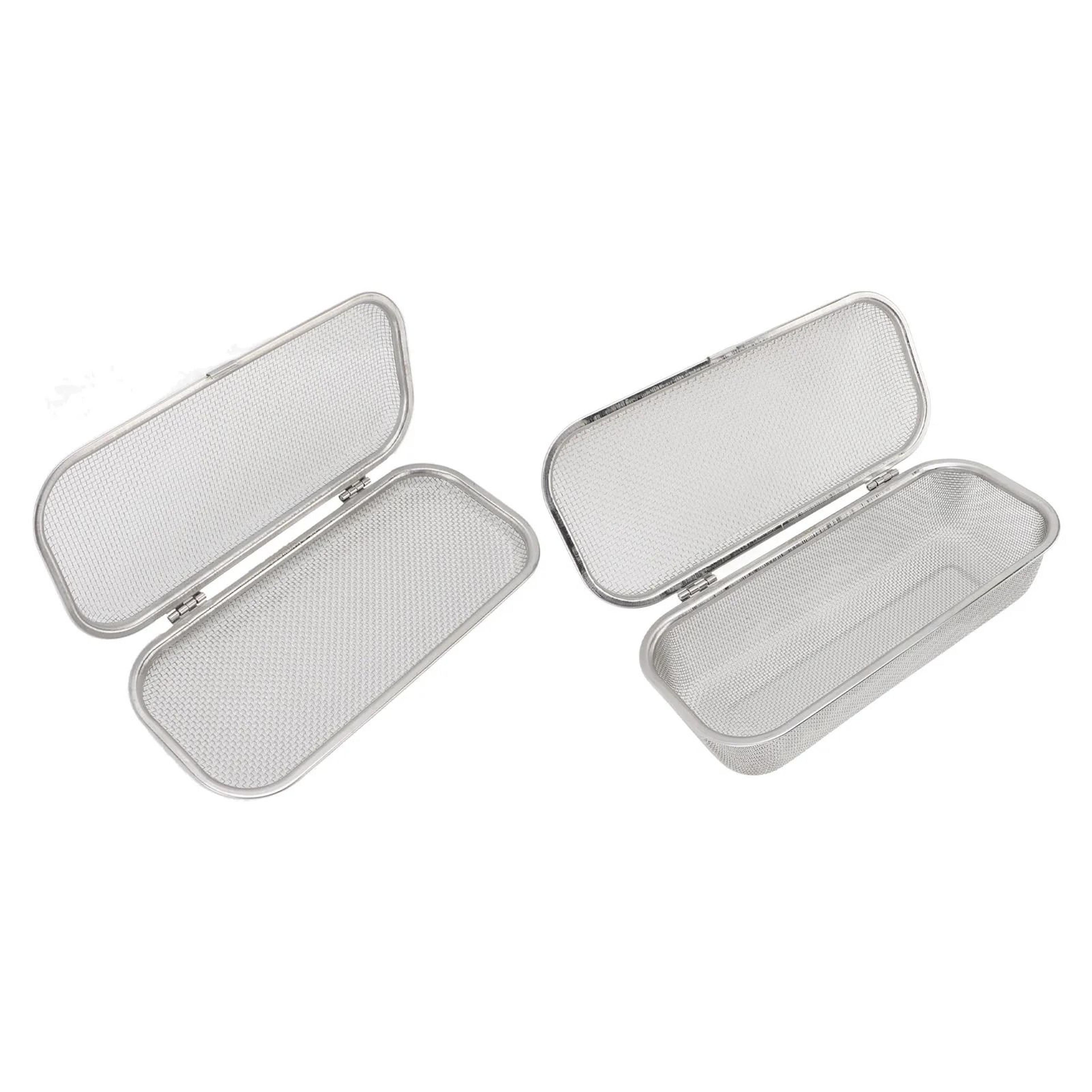 304 Stainless Steel Dishwasher Silverware Basket Utensil Holder Mesh Basket For Small Kitchen Items 2