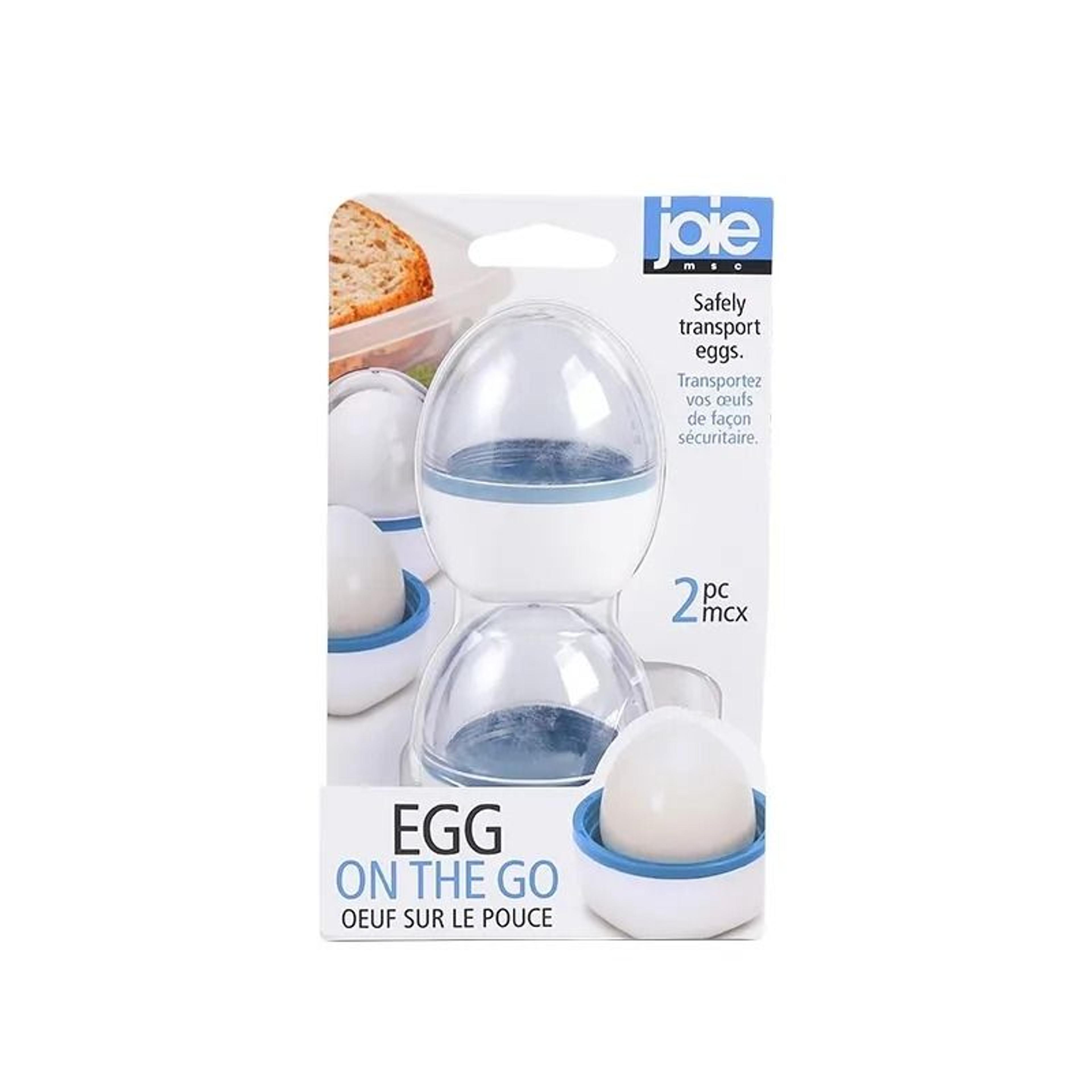Portable Egg Holder Case With 2 Egg Cups For Travel Camping  Lunch Storage 7
