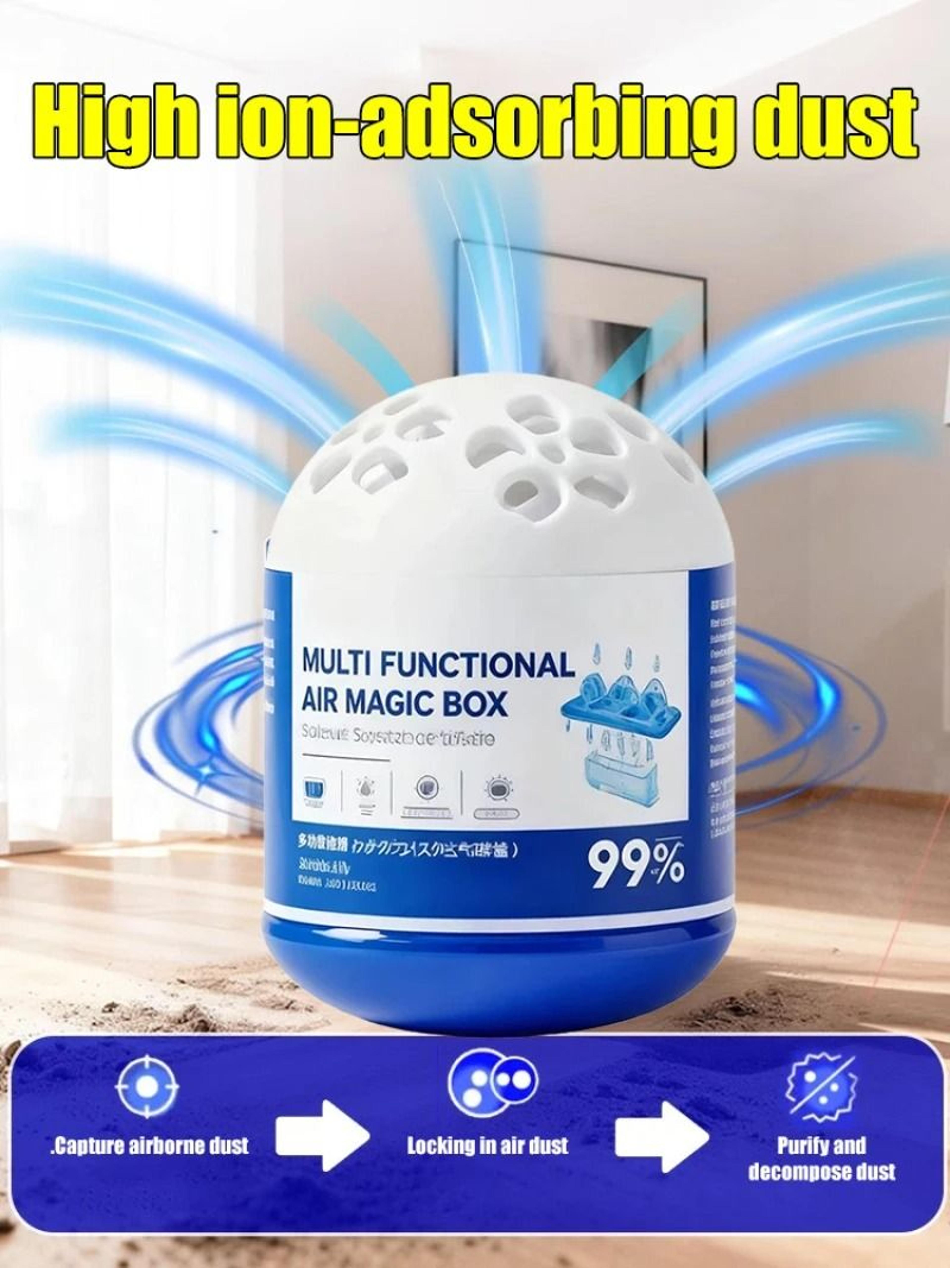 Automatic Dust Removal Box For Indoor Air And Surface Cleaning 2