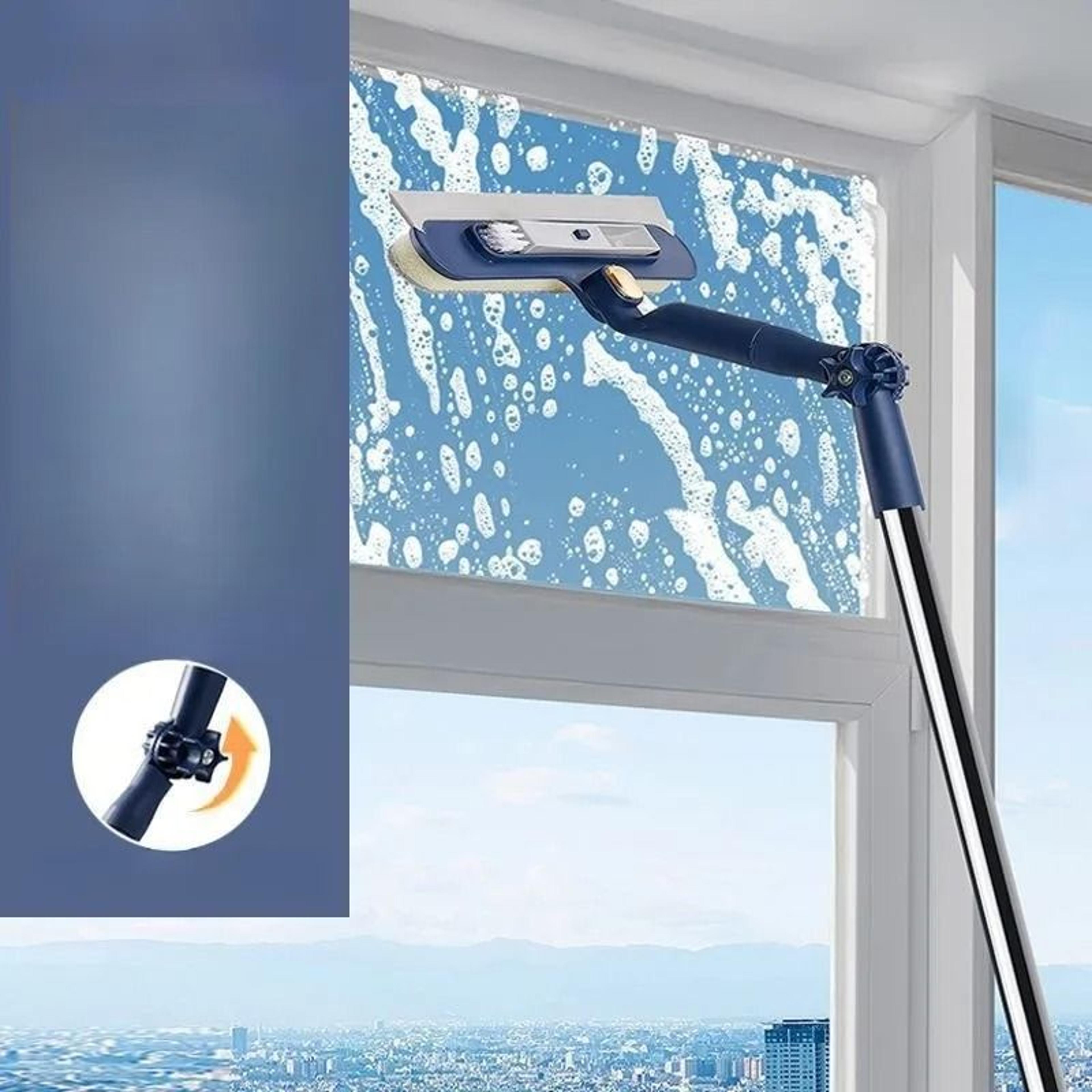 Telescopic Double Sided Window Cleaner With Extendable Handle 8