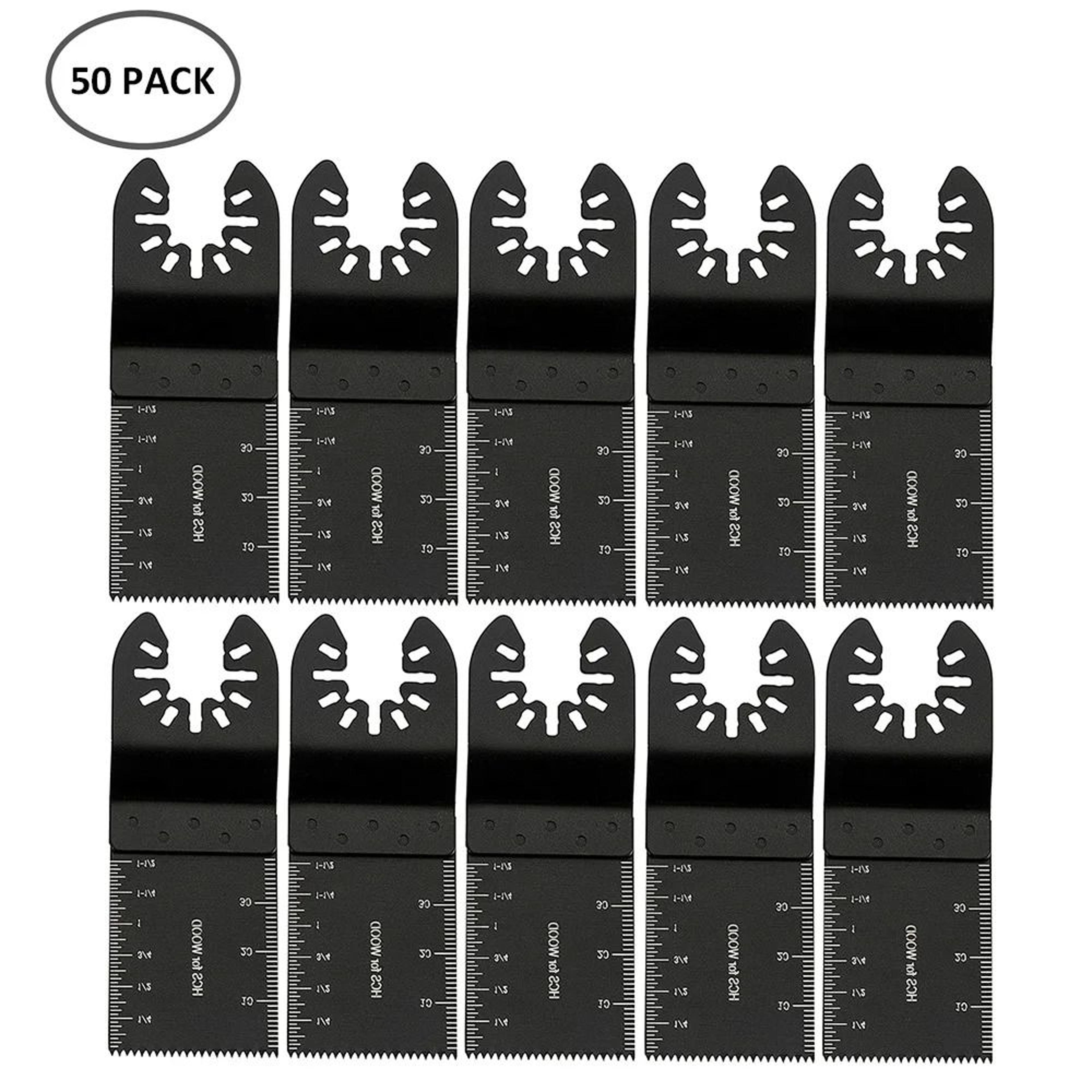 Universal Oscillating Saw Blade Set For Wood Cutting Multi Tool Projects 9