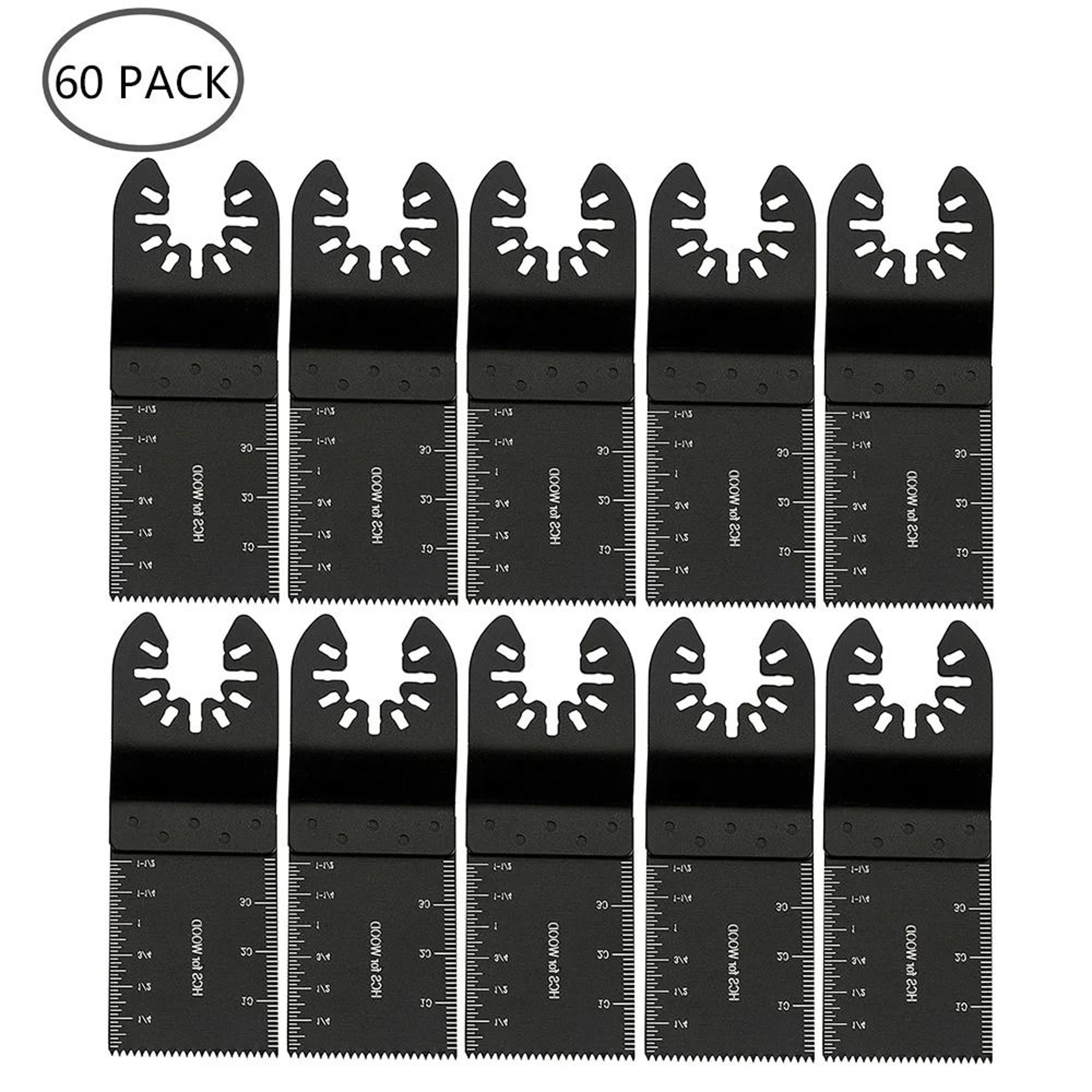 Universal Oscillating Saw Blade Set For Wood Cutting Multi Tool Projects 10