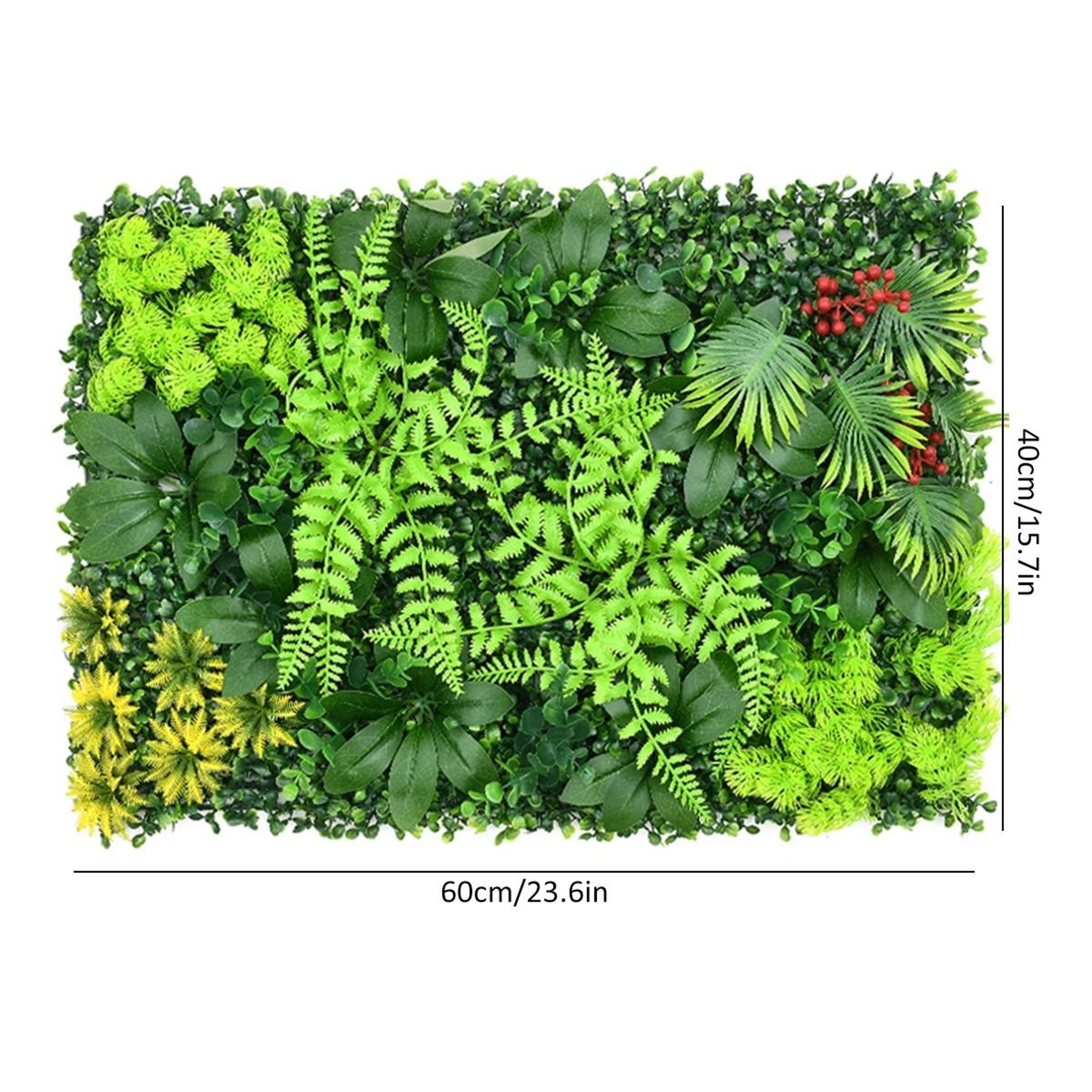 Artificial Green Plant Wall Panel 6