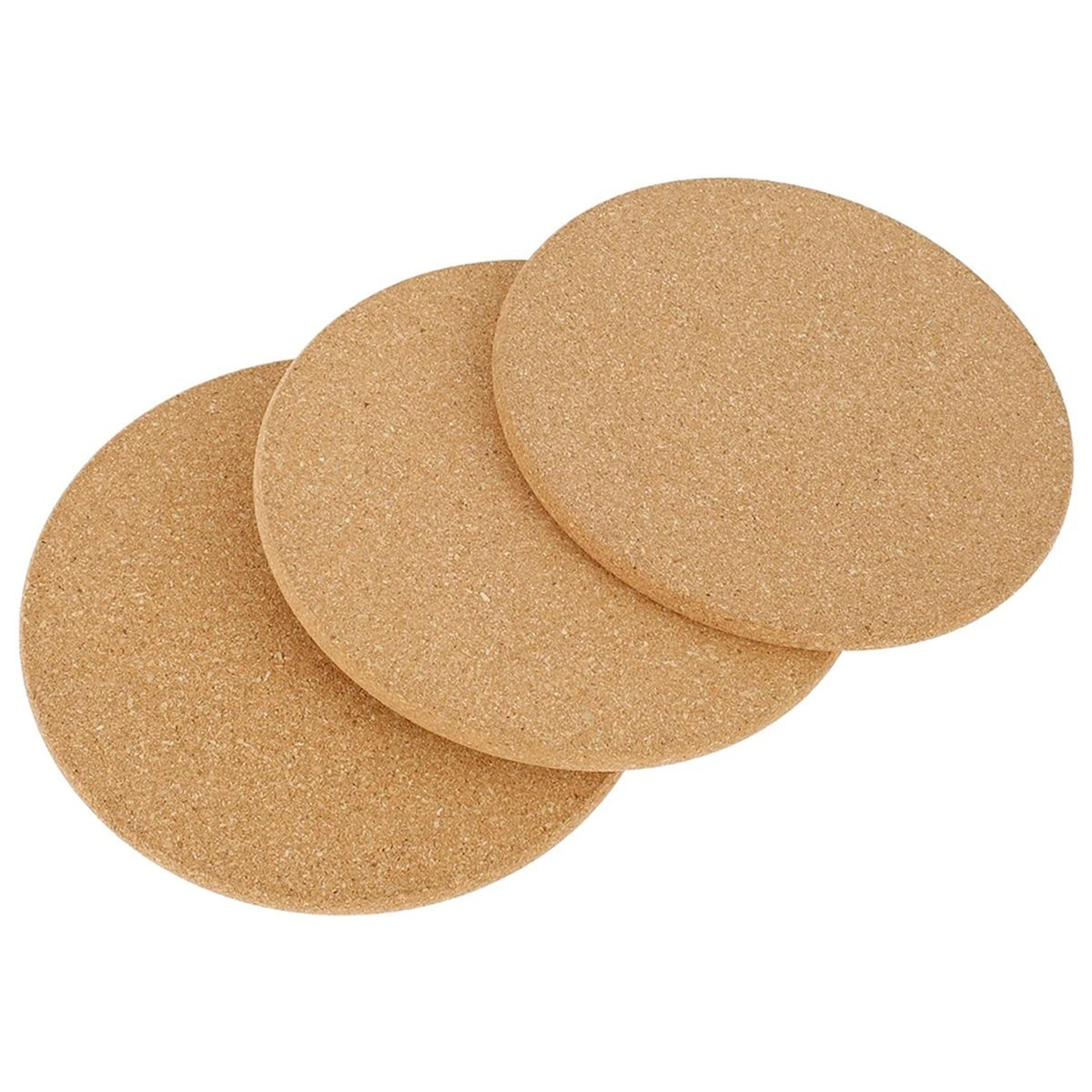 Round Cork Heat Resistant Pot Mat 6