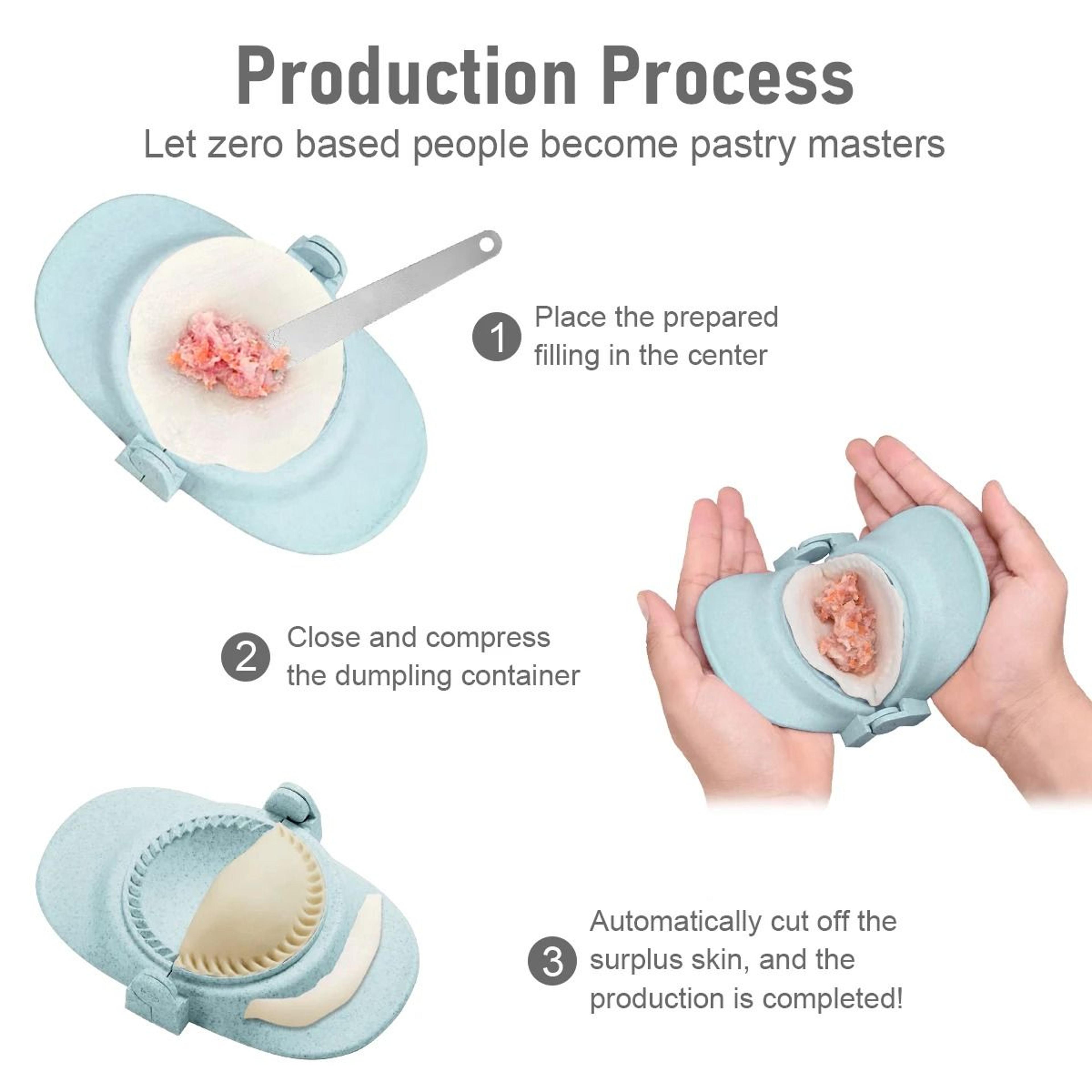 7 Piece Stainless Steel Dumpling Maker Set 4