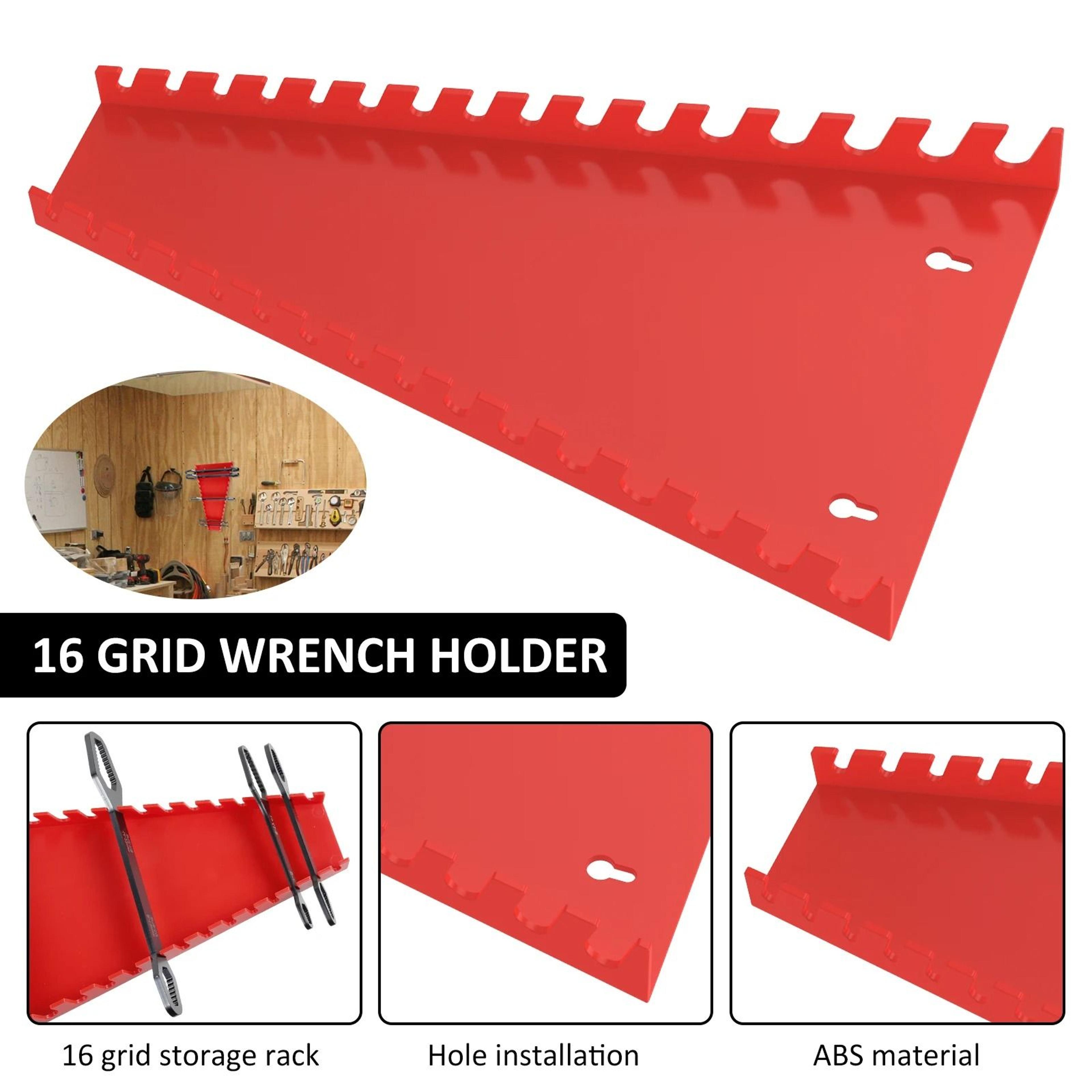 Plastic Wrench Organizer Rack Set 4
