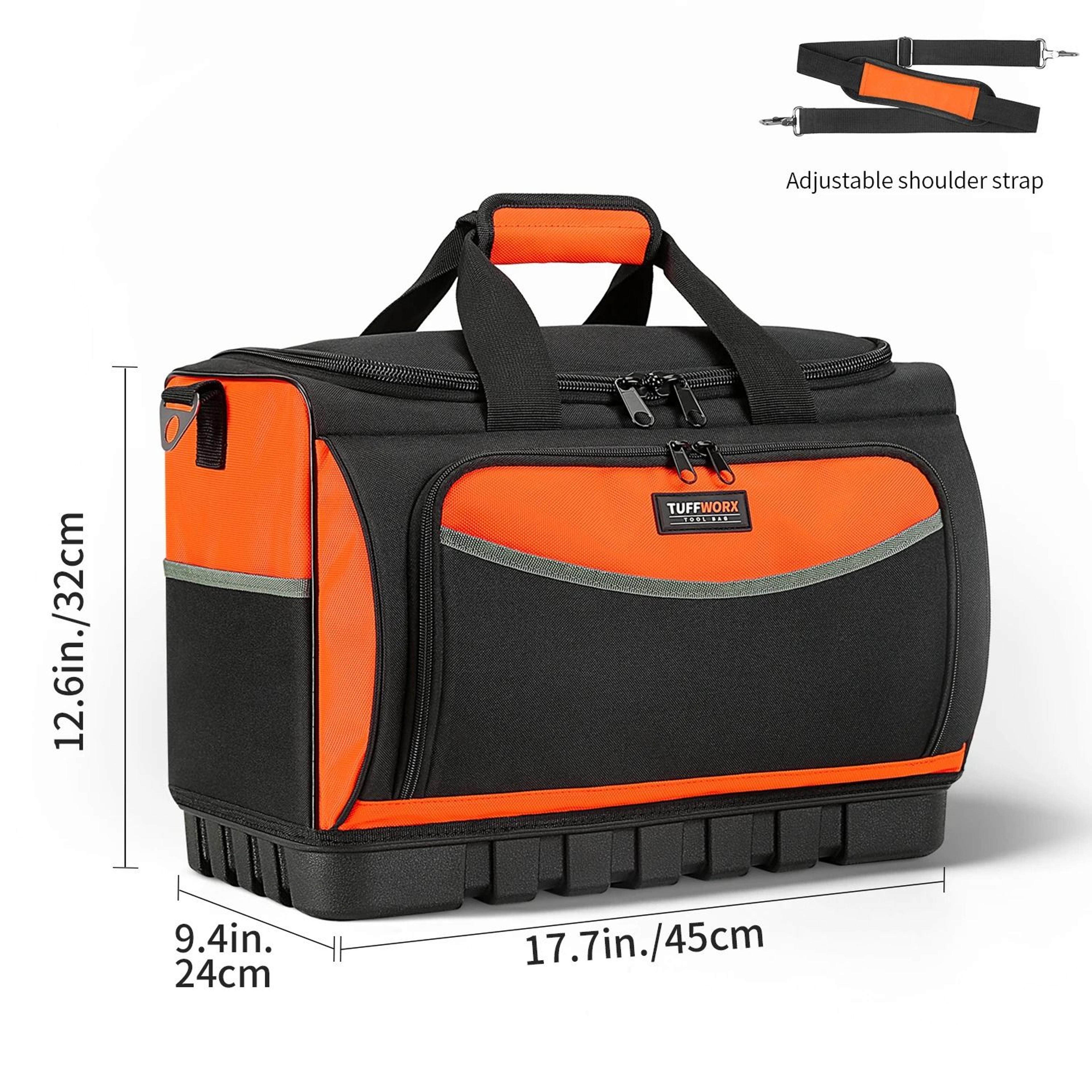 18 Pocket Open Top Tool Bag With Molded Base 8