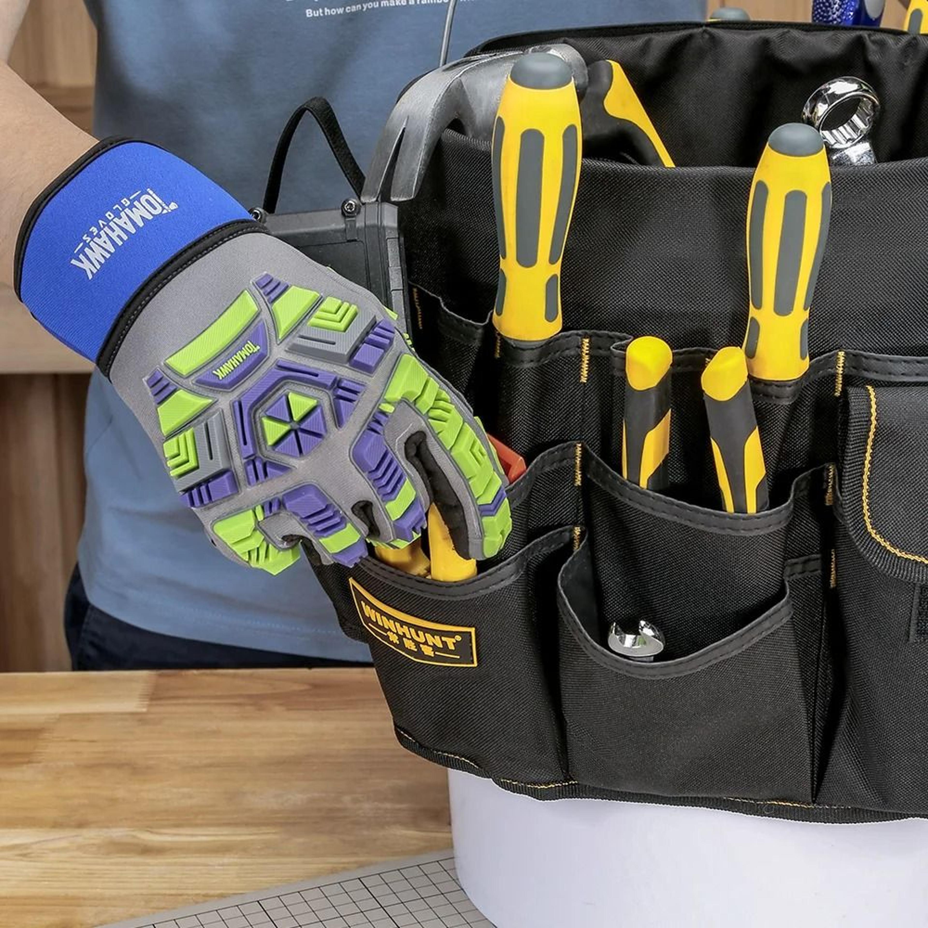 Multifunctional Bucket Tool Organizer Bag 0
