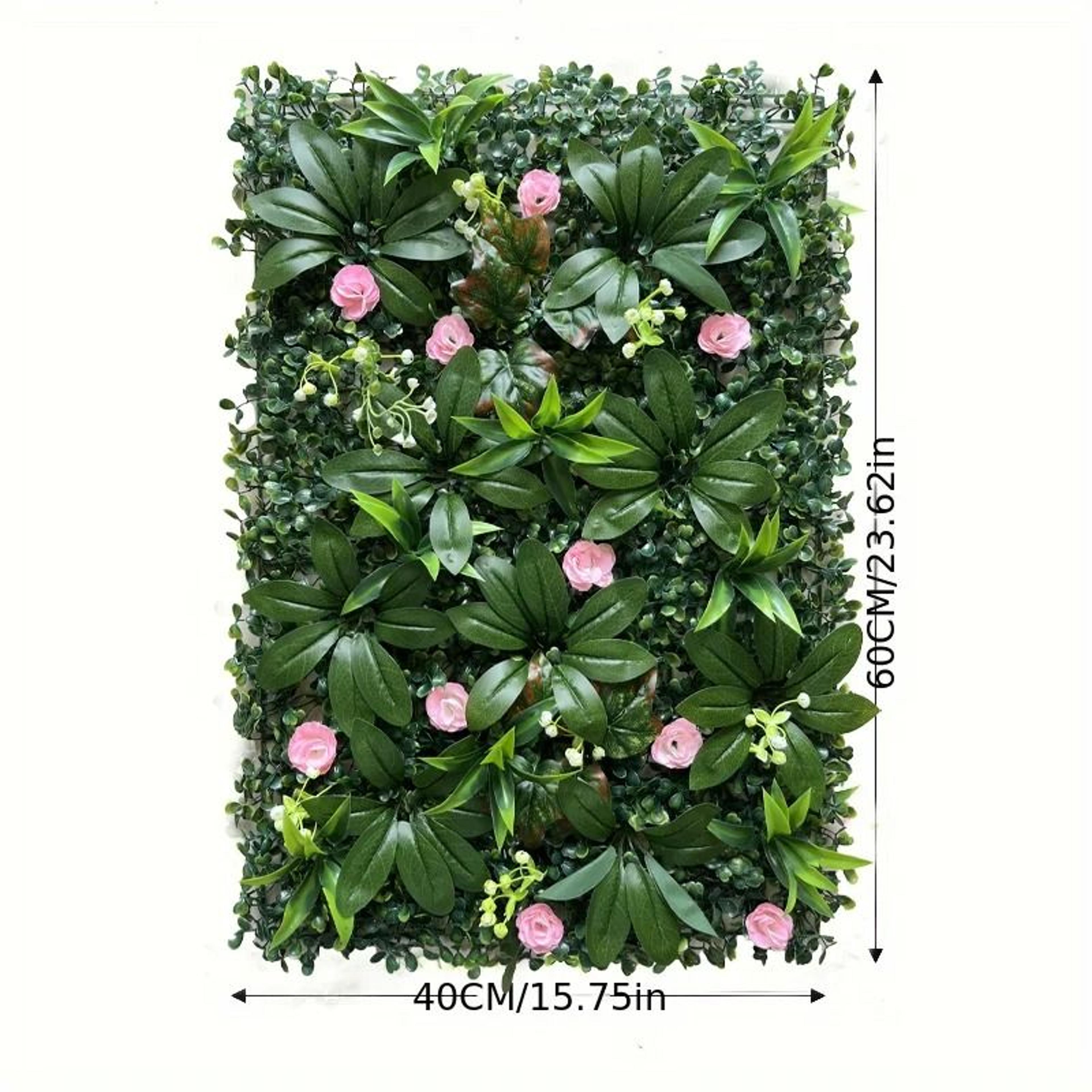 Artificial Green Plant Wall Panels For Garden Decor 5