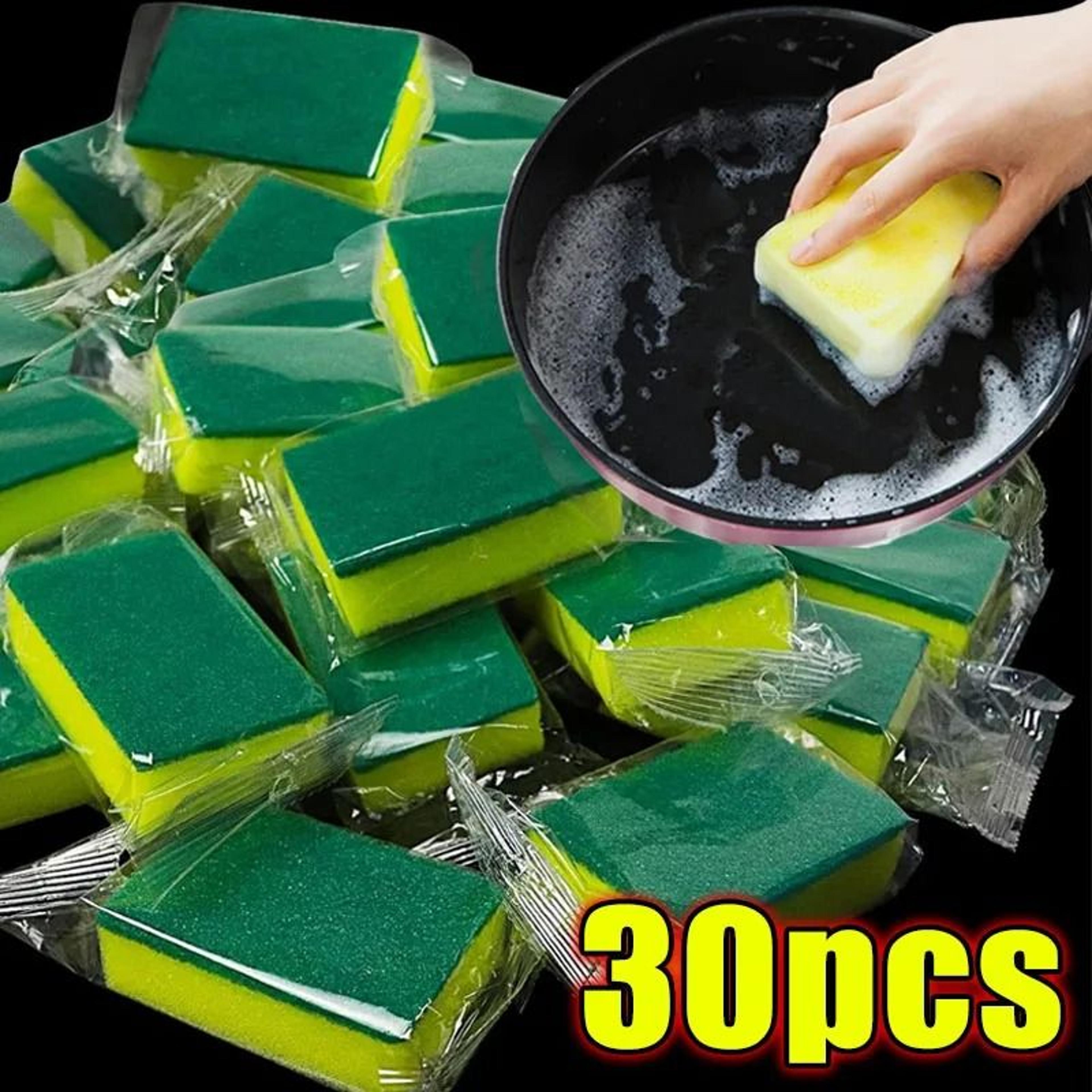 Kitchen Dish Scrubbing Sponge Pads 6