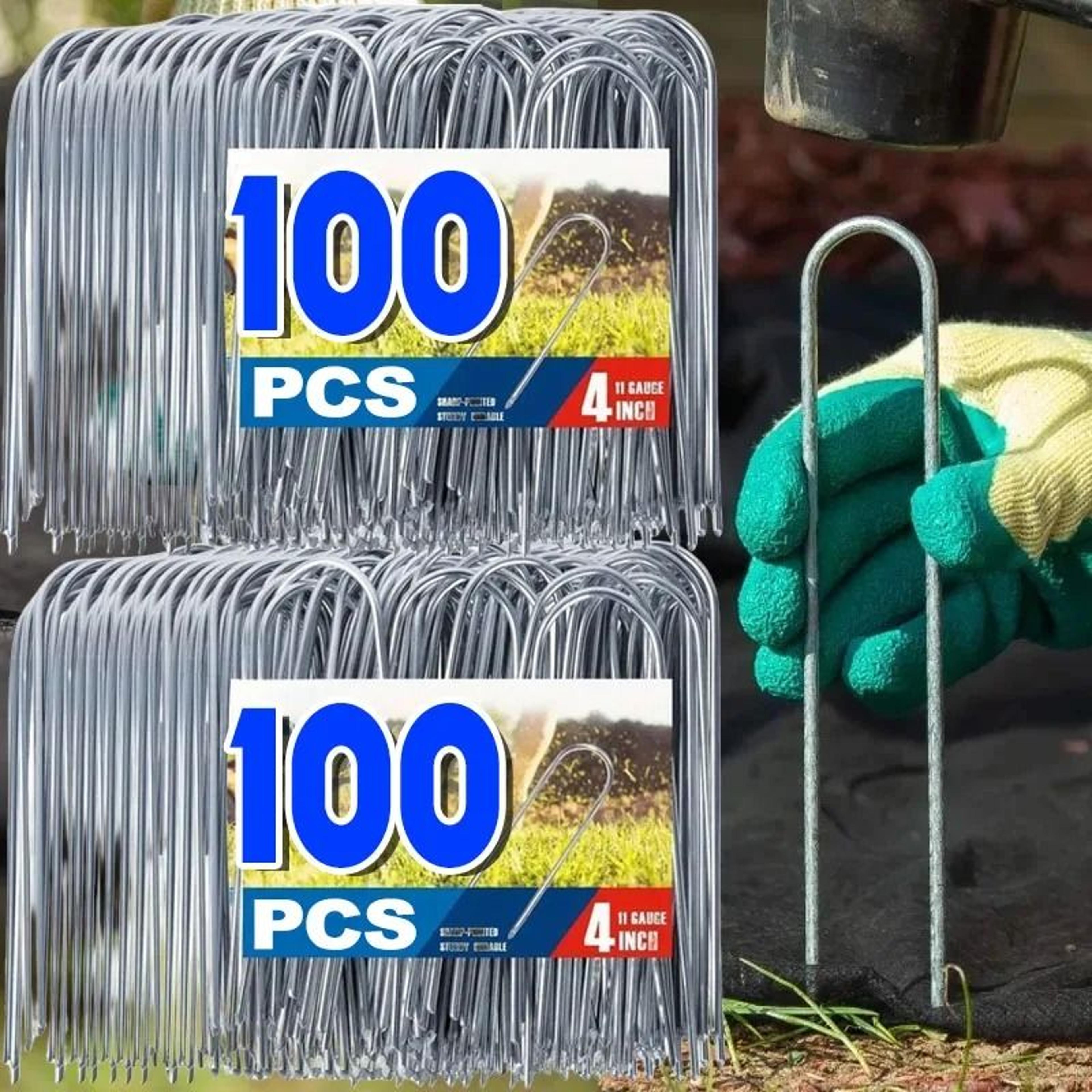 Galvanized Garden Ground Stakes 0