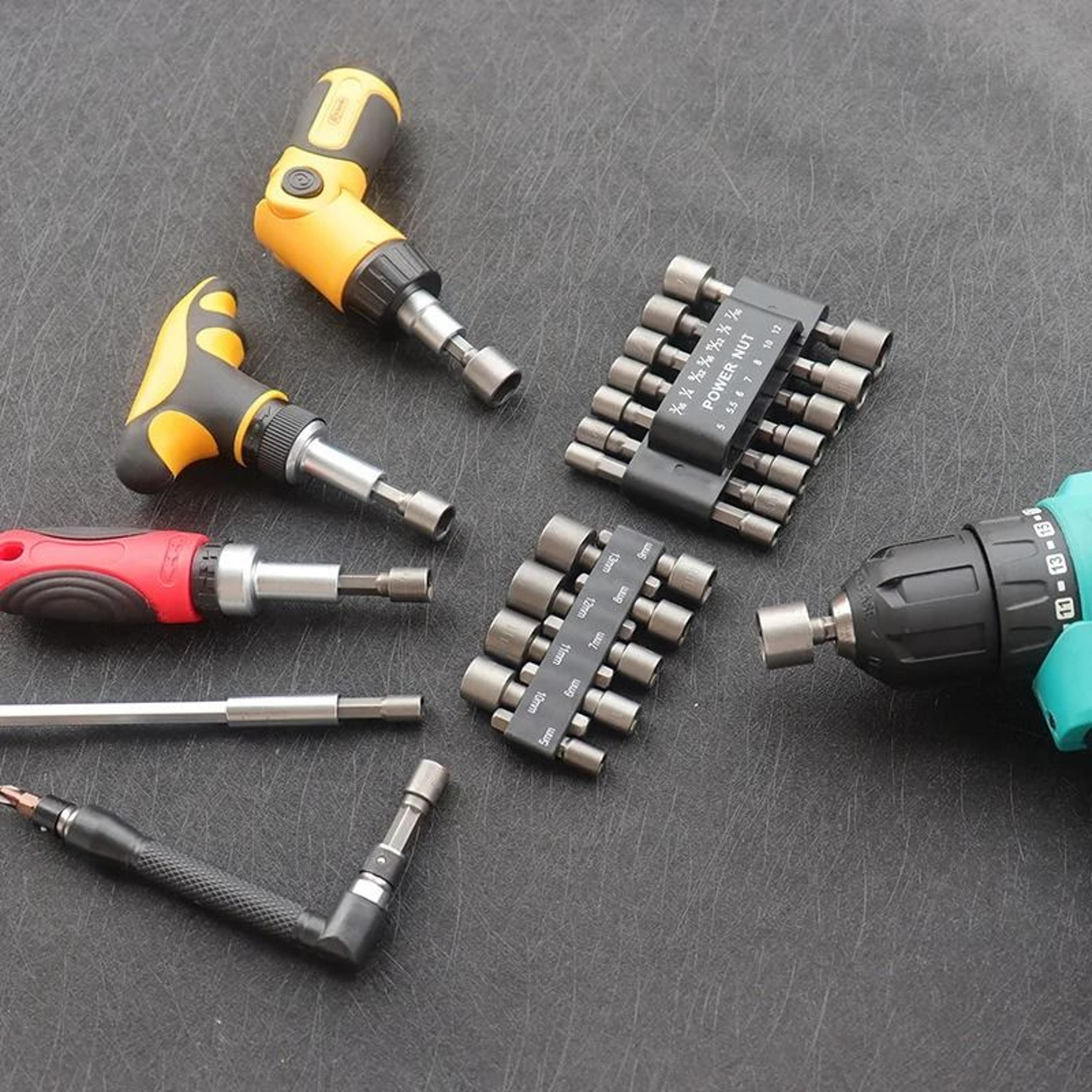 Metric Nut Driver Socket Set 5