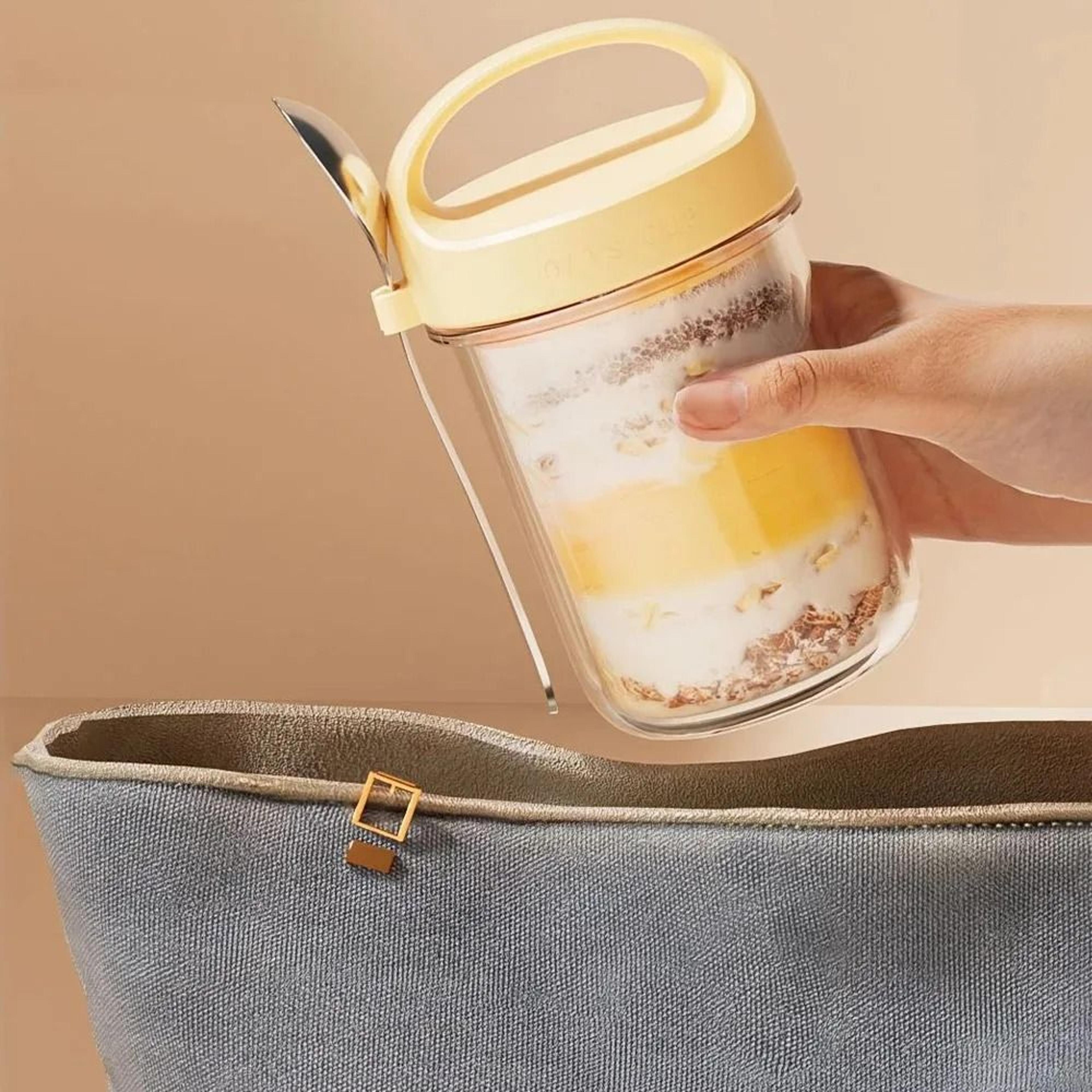 Leakproof Oatmeal Breakfast Cup 4