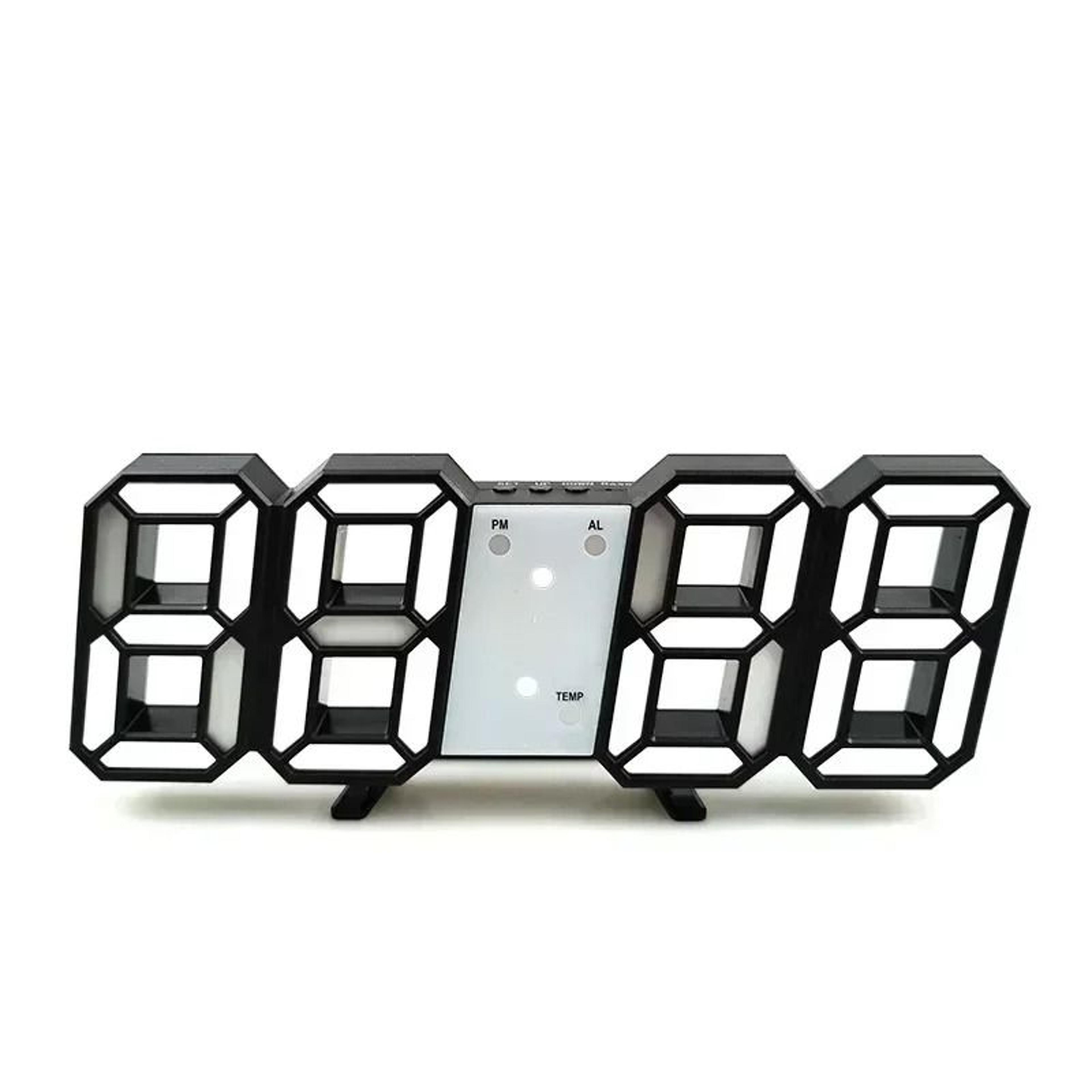 Modern LED Digital Wall Clock With Alarm 9