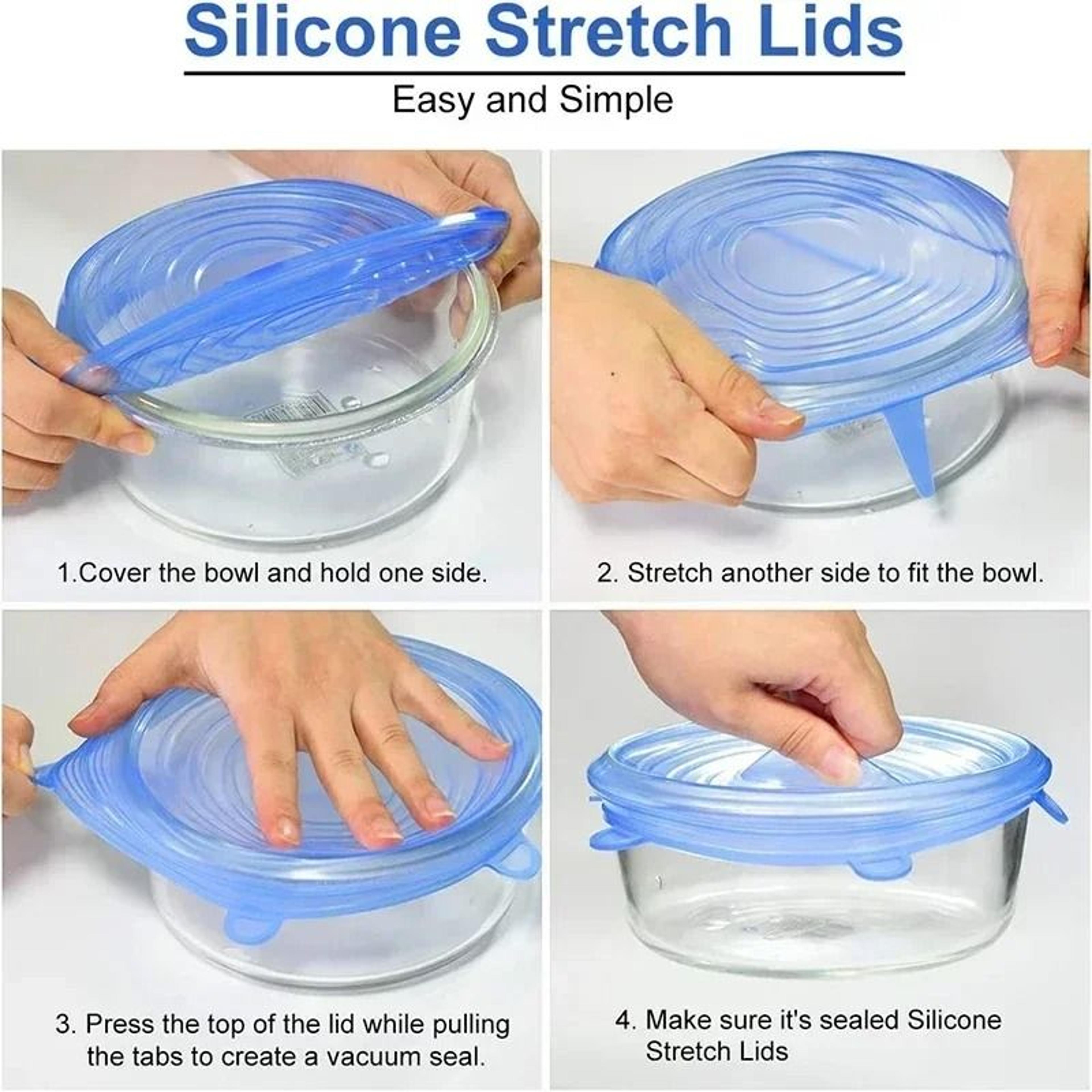 Reusable Silicone Stretch Lids 3