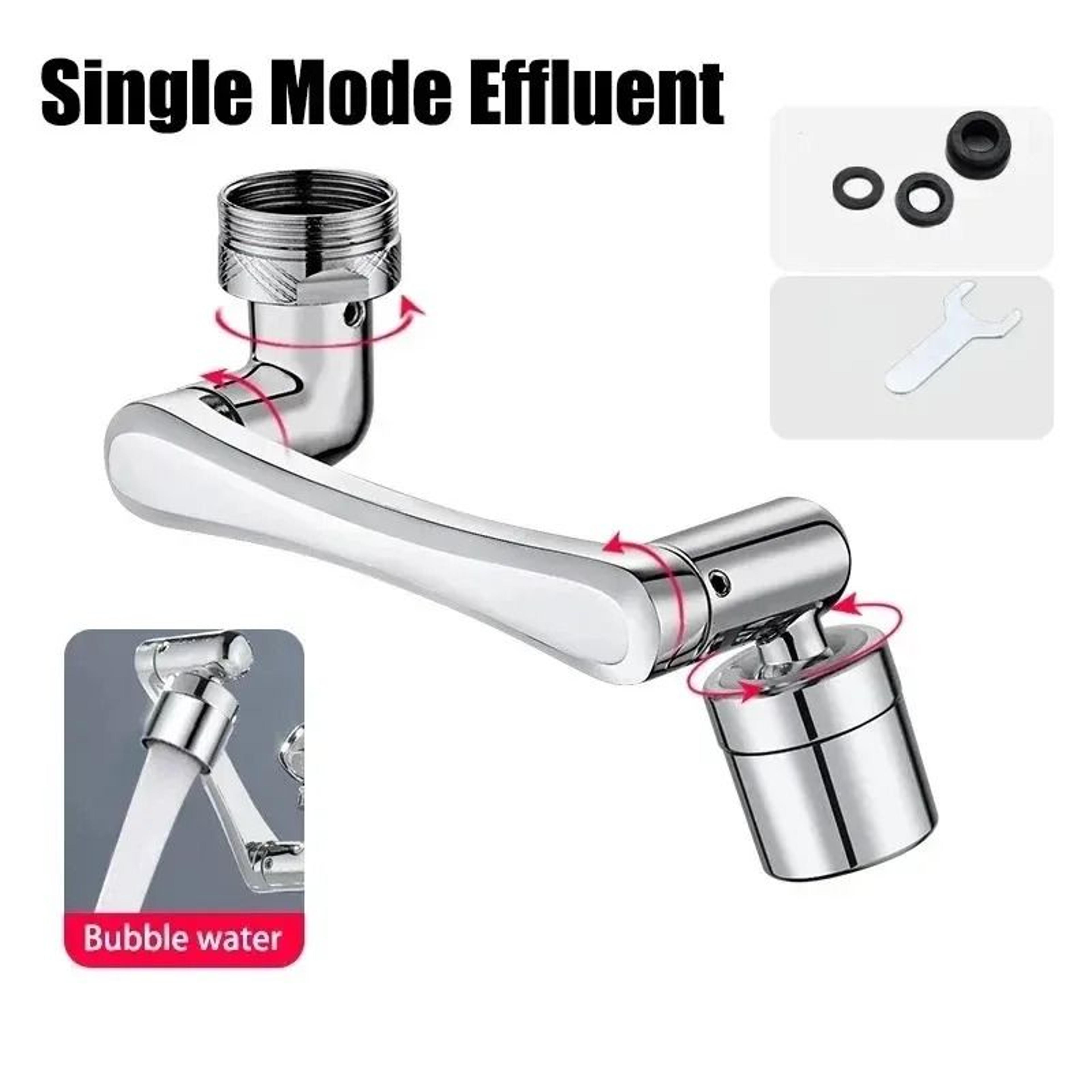 1080 Degree Swivel Faucet Extender Rotating Sink Aerator 6