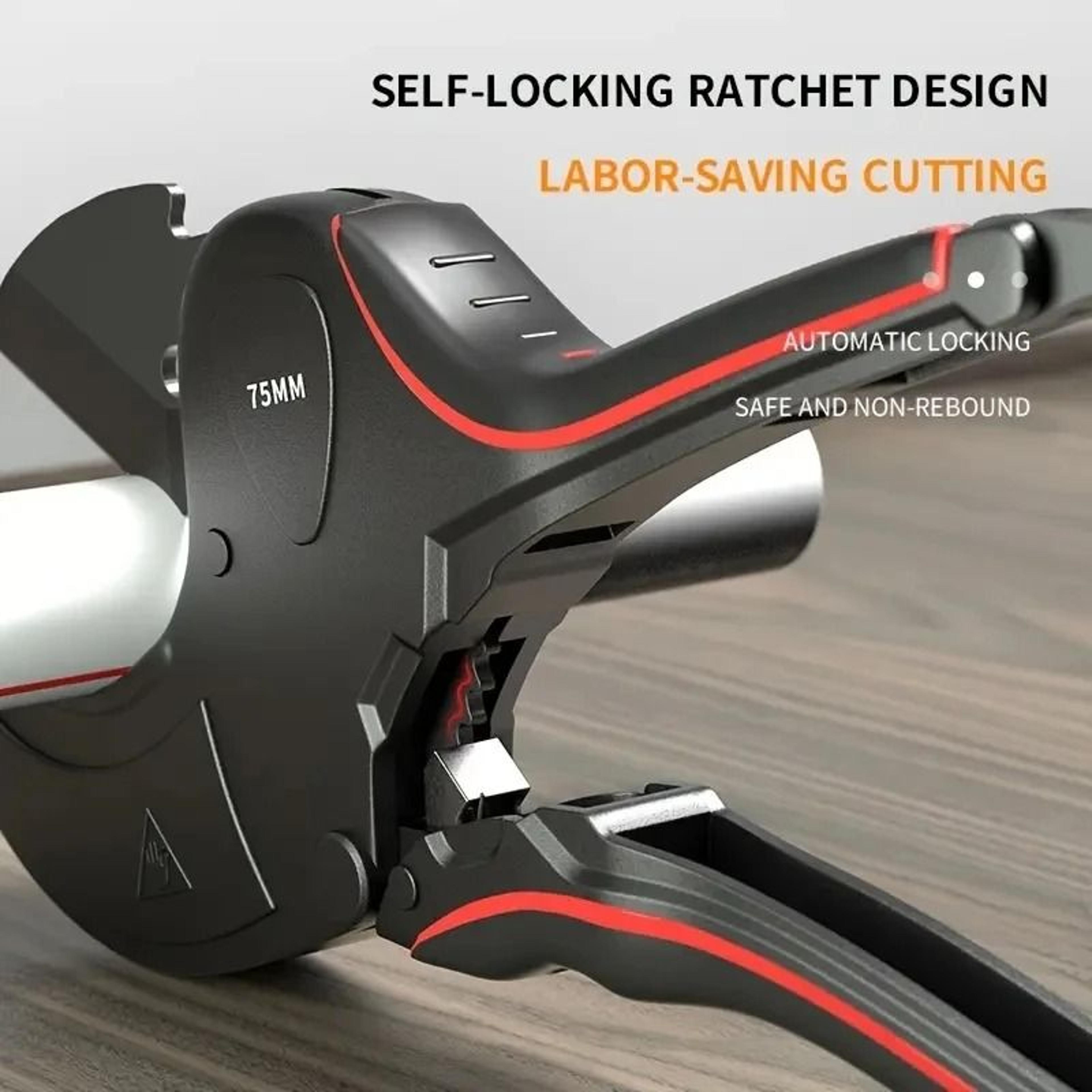 Heavy Duty PVC Pipe Cutter With SK5 Steel Blade Aluminum Alloy Tube Cutting Tool 1