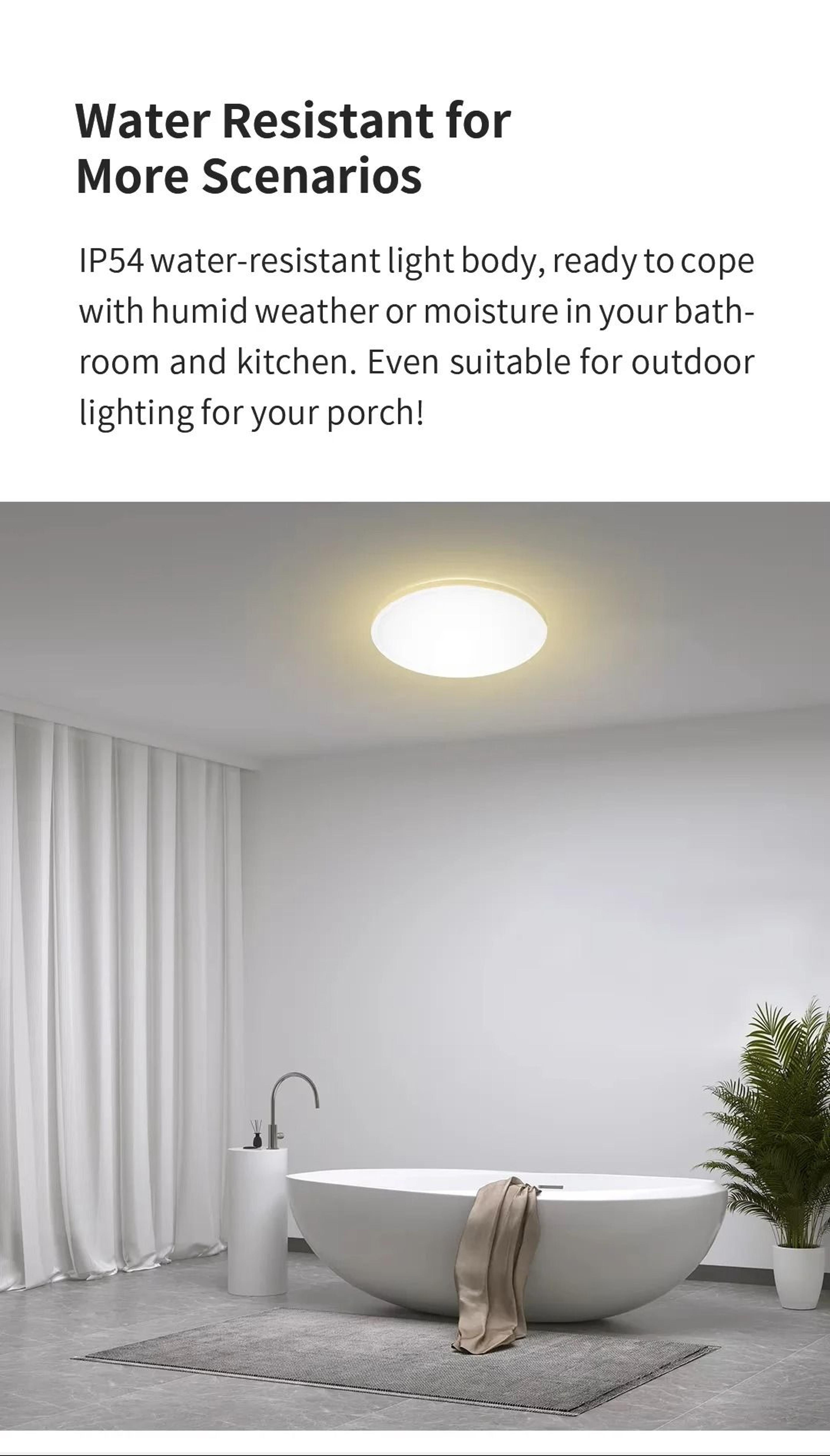 Smart RGB Wifi Ceiling Light With Dimmable Voice Control 4