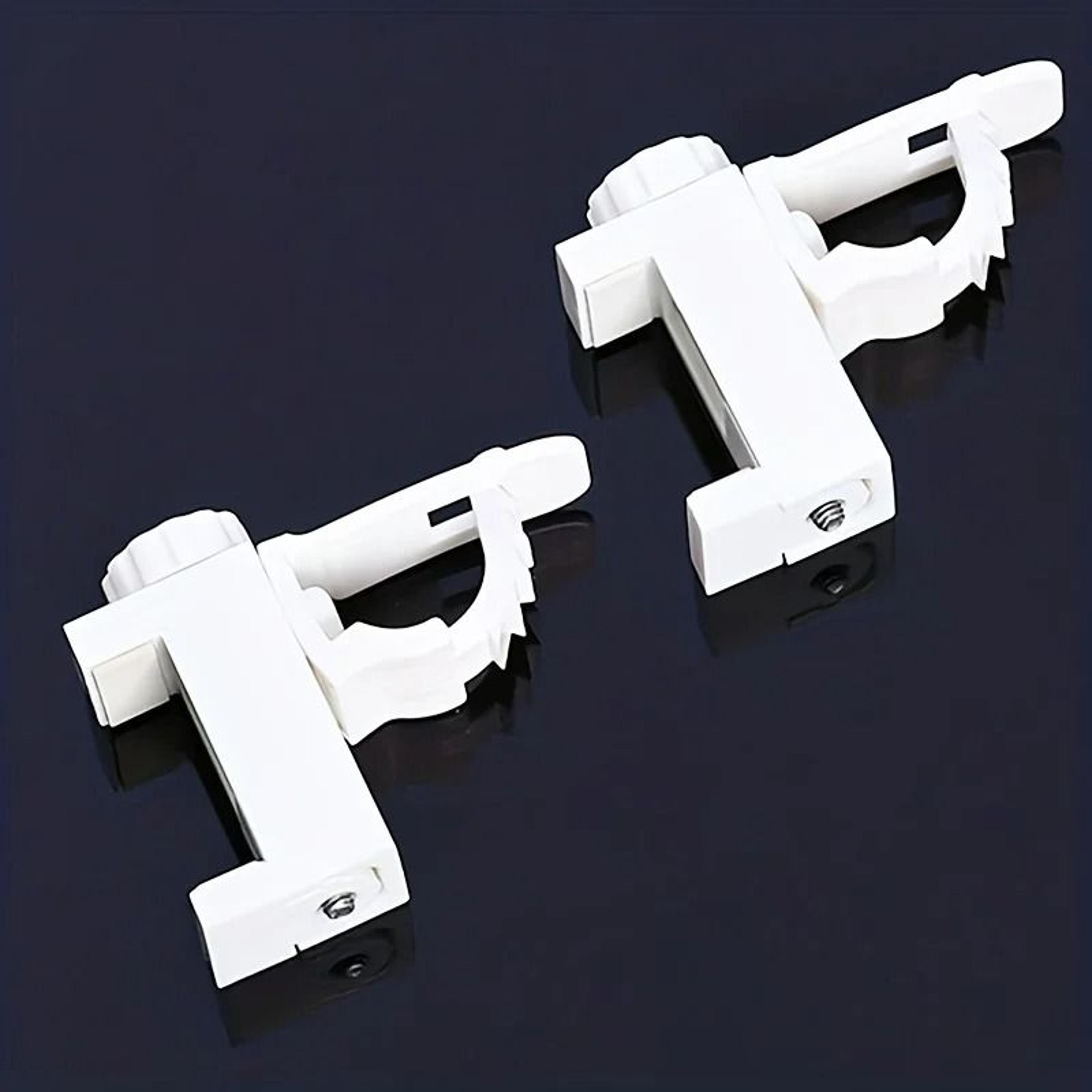Metal Curtain Rod Brackets For Wall Mounted Home Decor 6