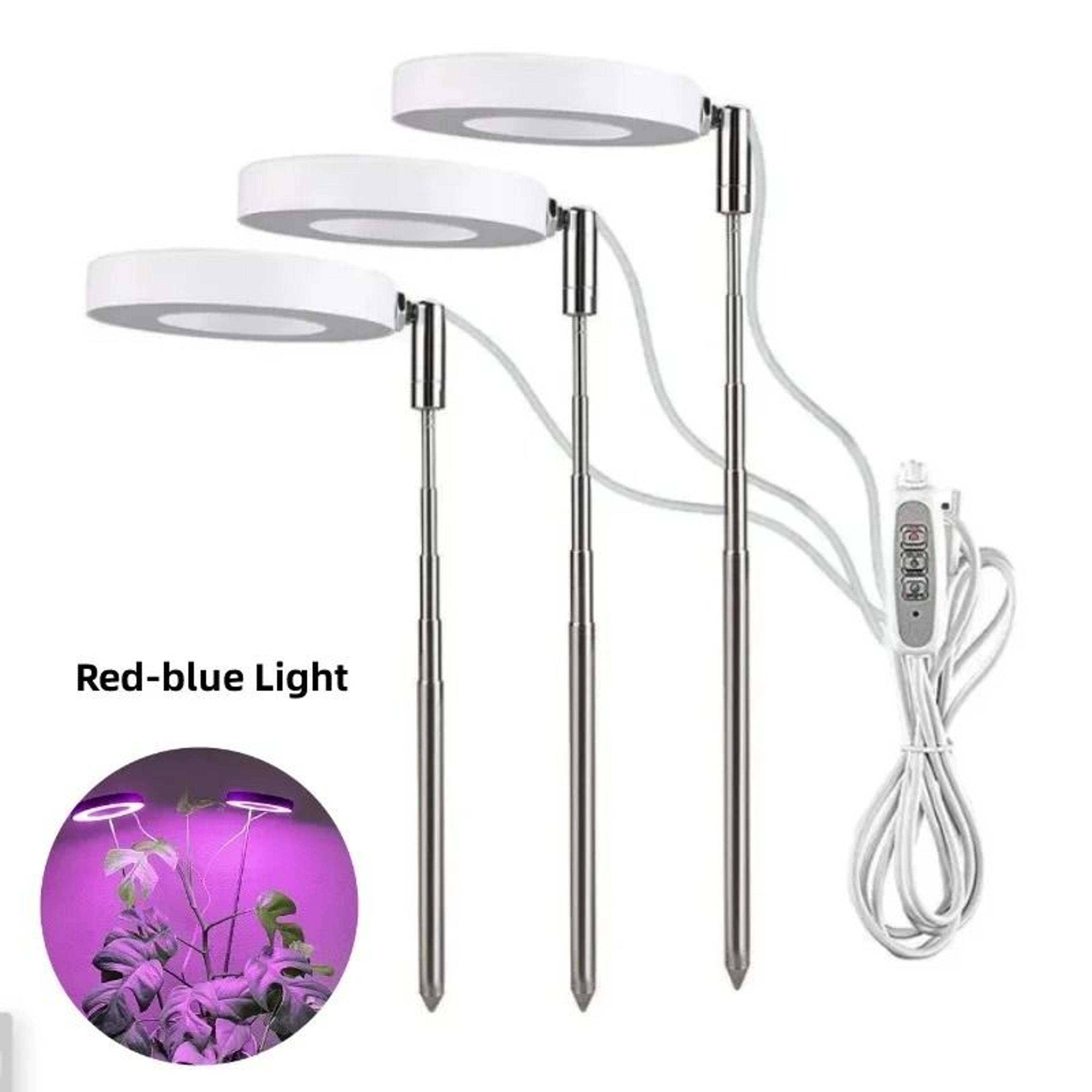Full Spectrum LED Grow Light With Timer For Indoor Plants 9