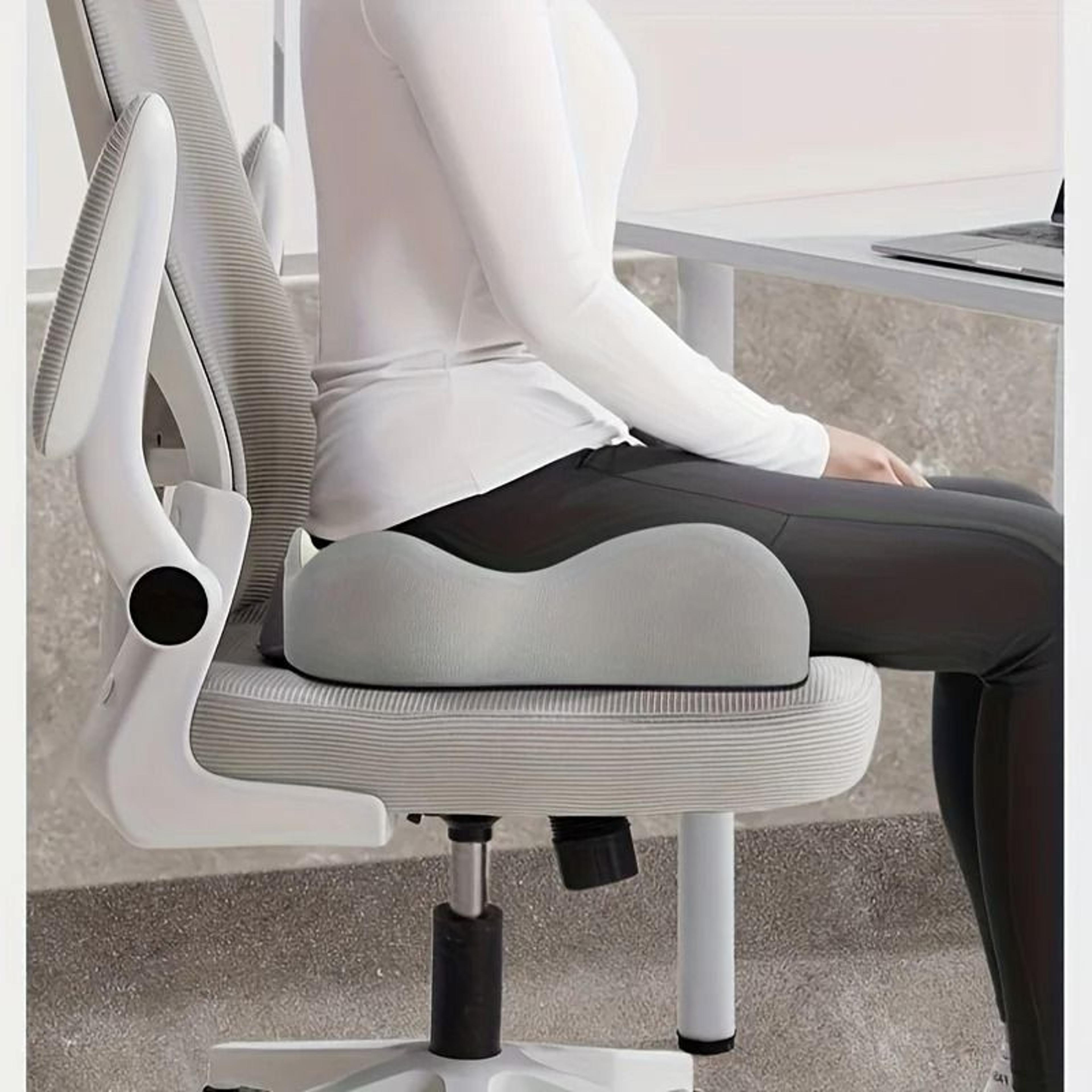 Ergonomic 3 Zone Memory Foam Seat Cushion For Office Car And Wheelchair 3