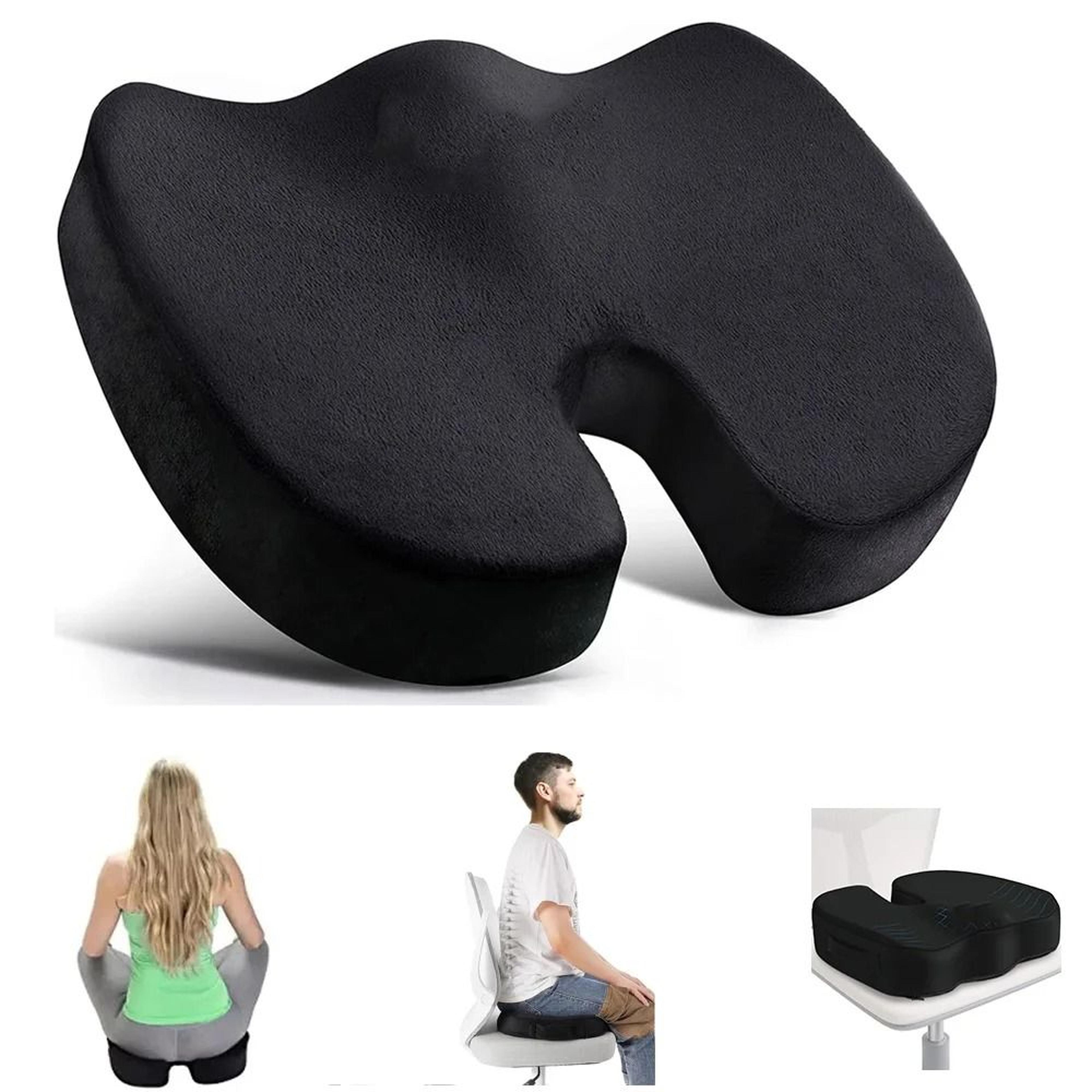 Memory Foam U Shaped Seat Cushion Breathable Chair Pad For Car Office And Travel 1