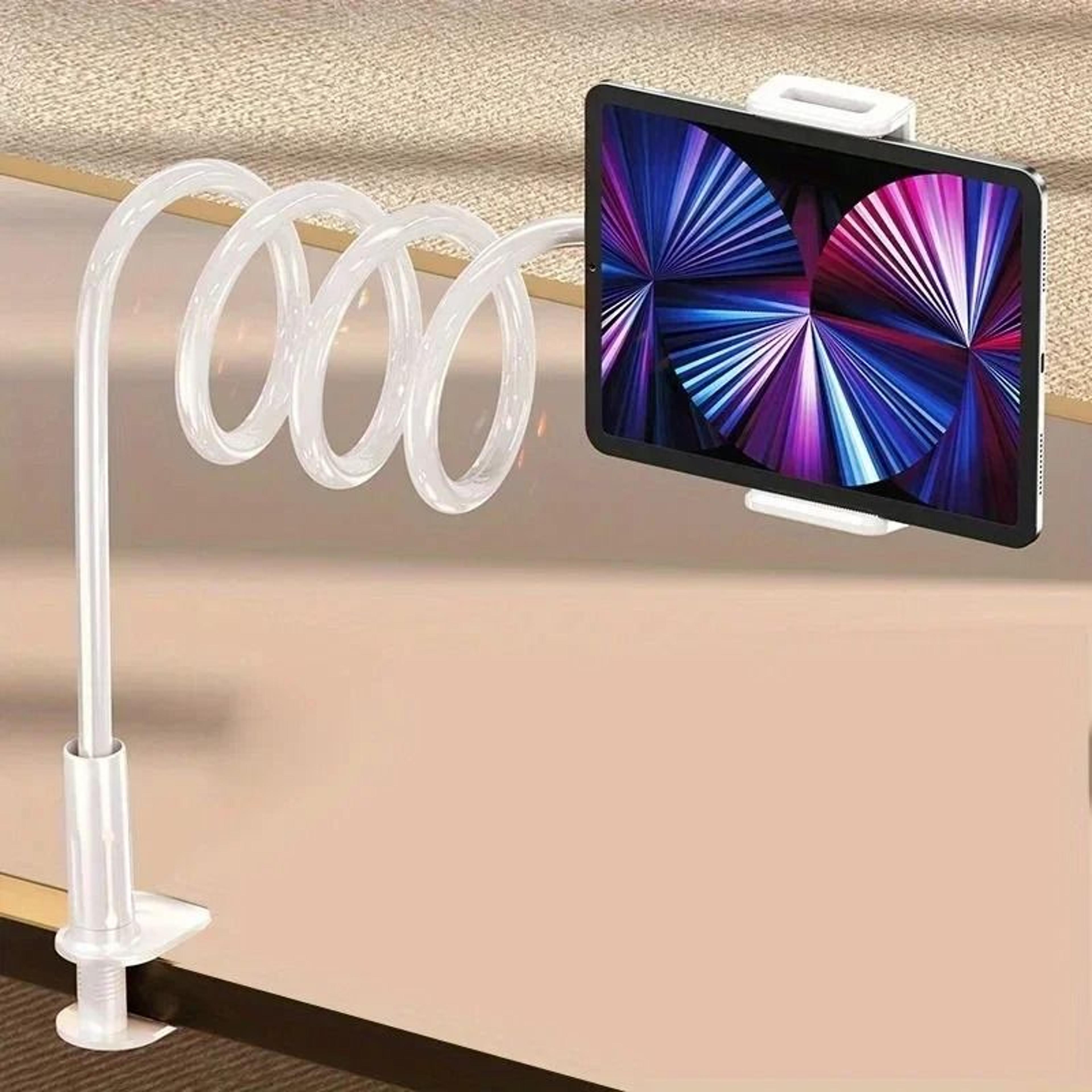 Flexible Gooseneck Tablet Stand Adjustable Phone Holder For Bed Desk And Table 7