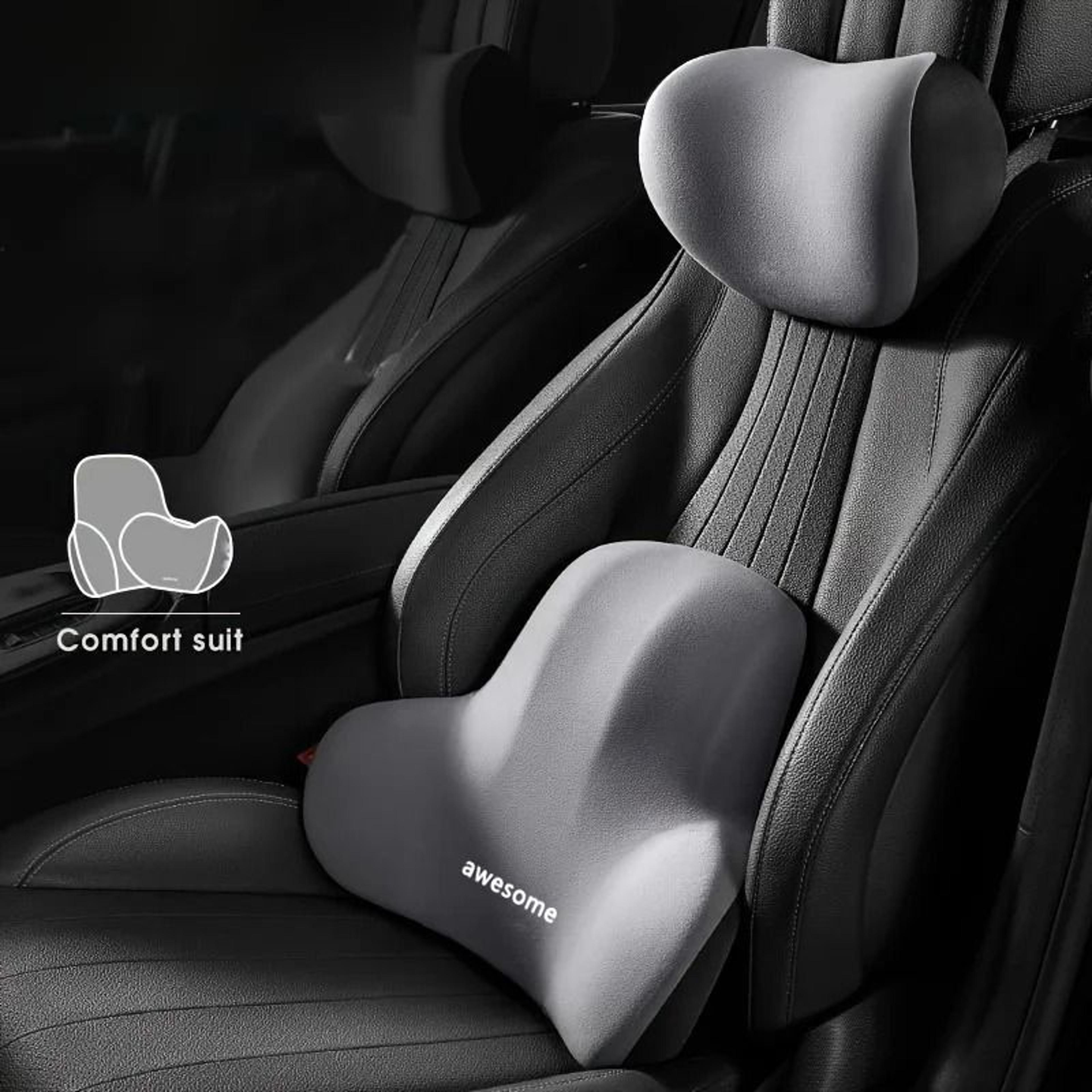 Memory Foam Office Chair Cushion With Lumbar Support 5