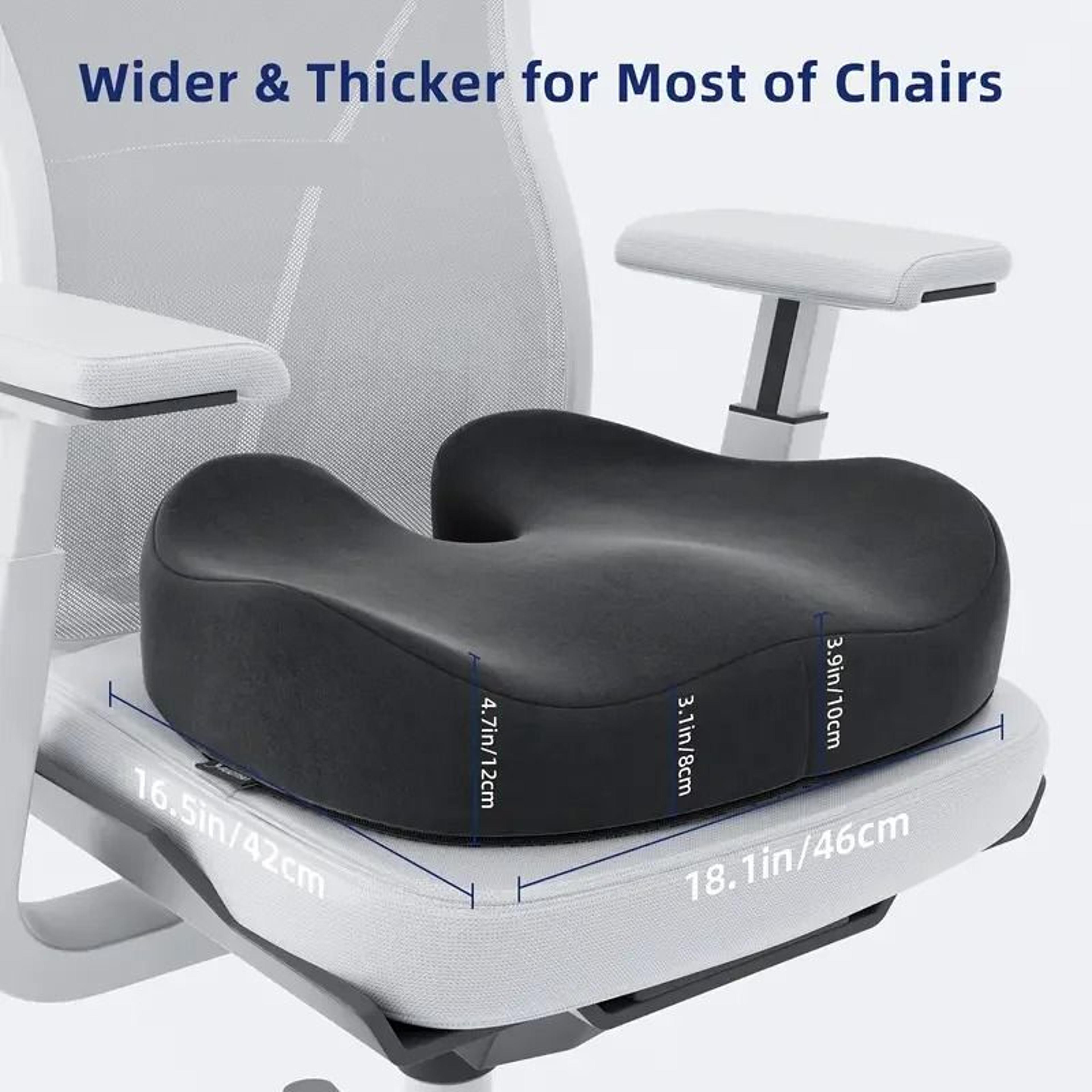 ergonomic memory foam seat cushion for office chairs