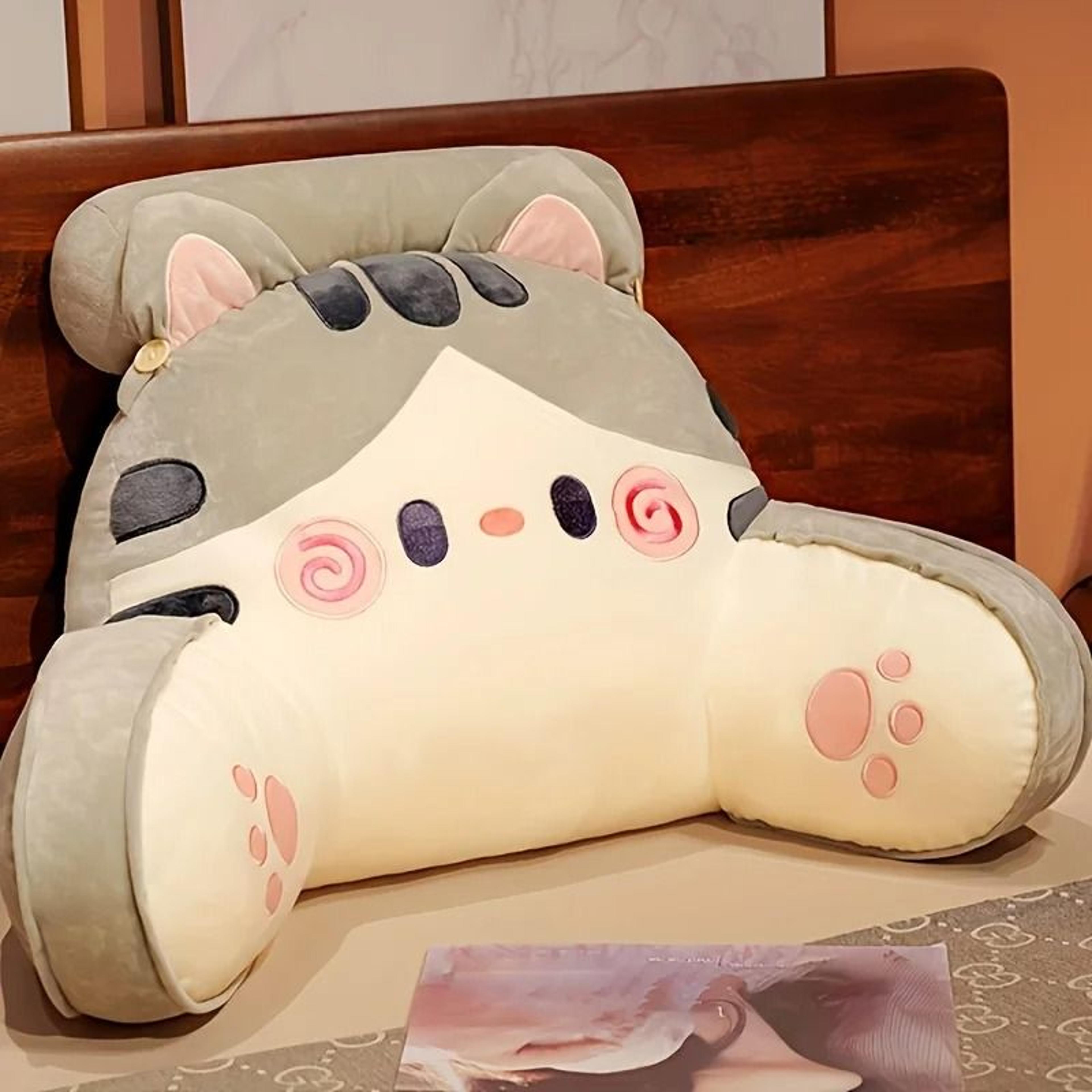 Large Bed Backrest Pillow Sofa Cushion For Reading And Waist Support 6