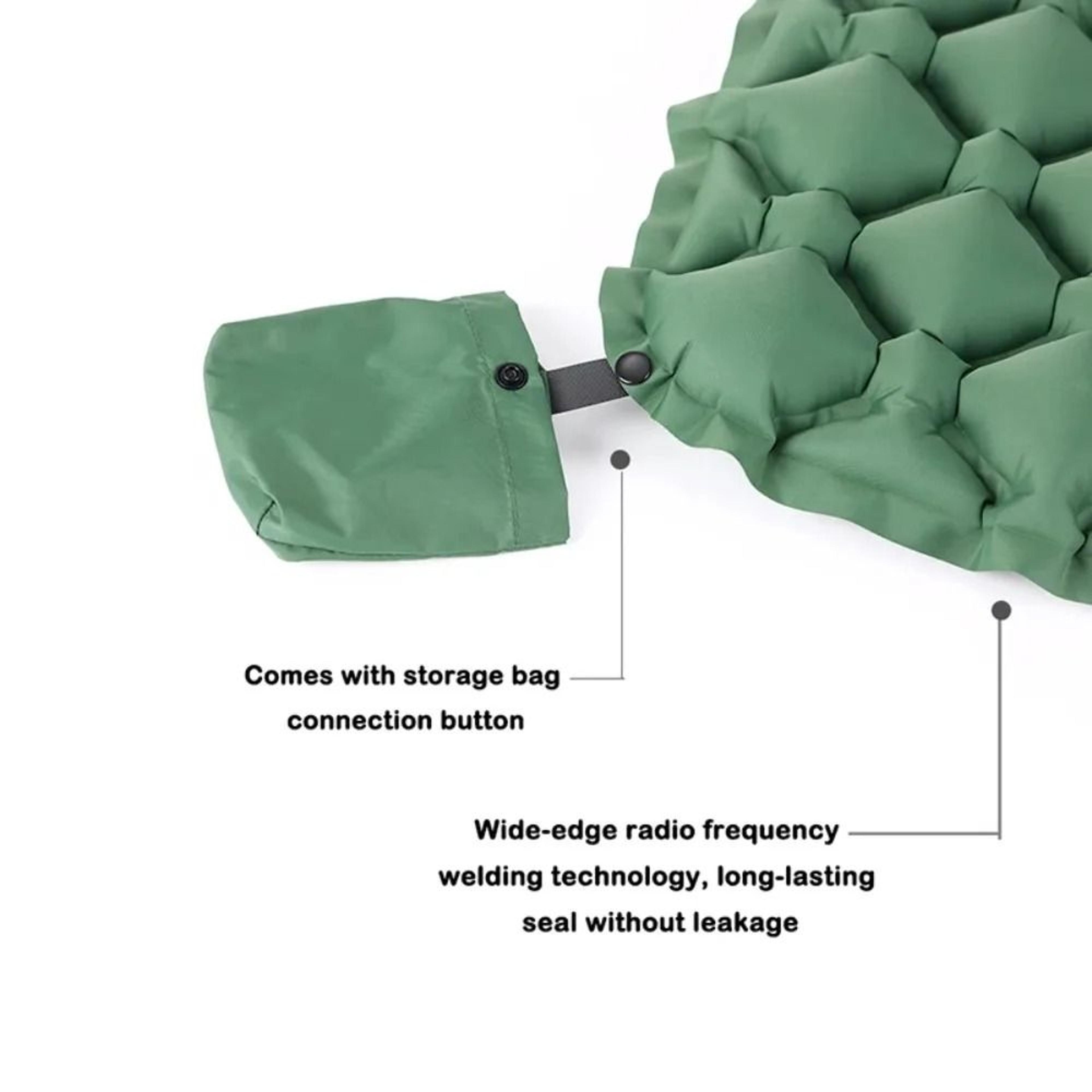 Inflatable Seat Cushion Portable Waterproof Camping Chair Pad For Travel And Outdoor Sitting 3