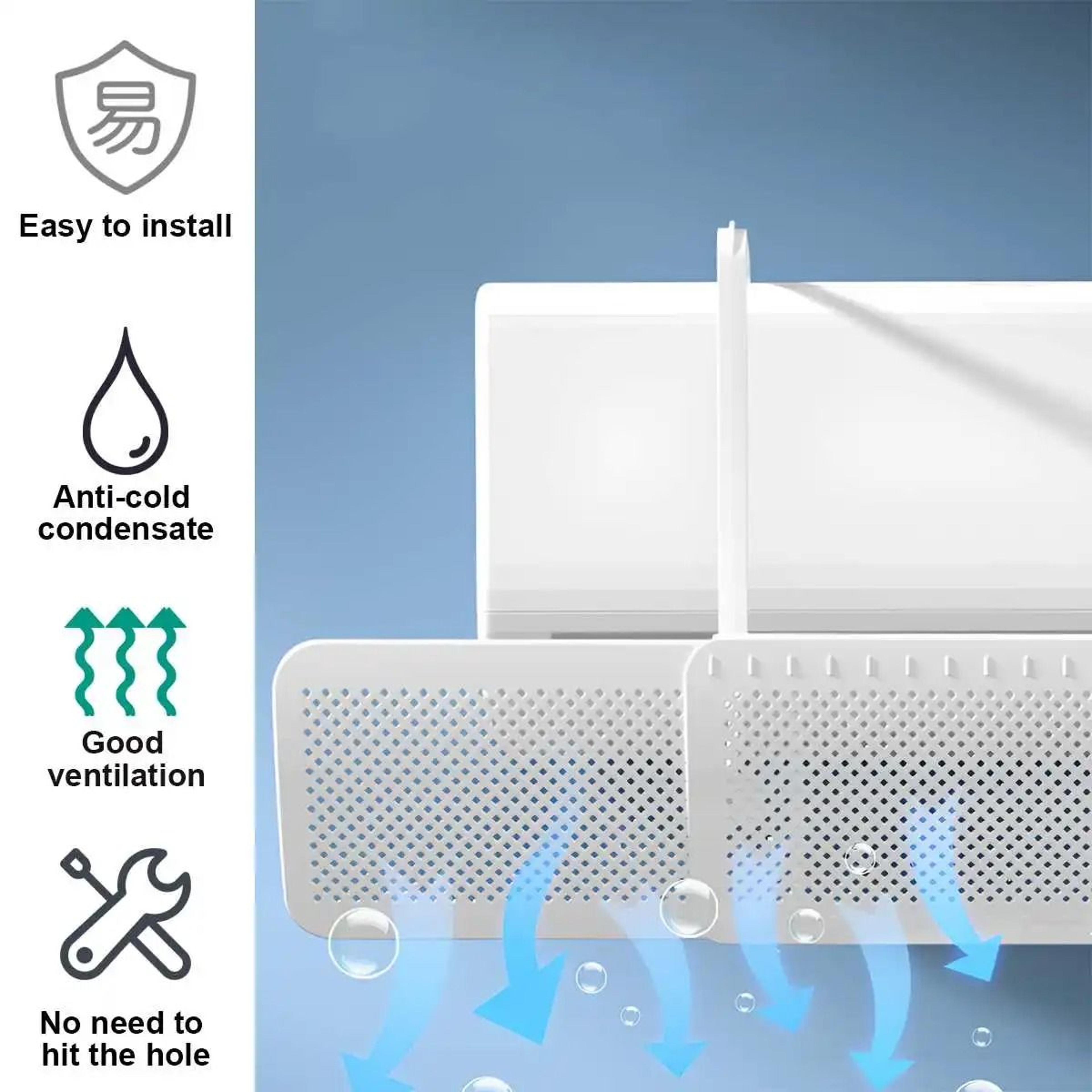 Air Conditioner Wind Deflector For Wall Mounted AC Vent Cover 4