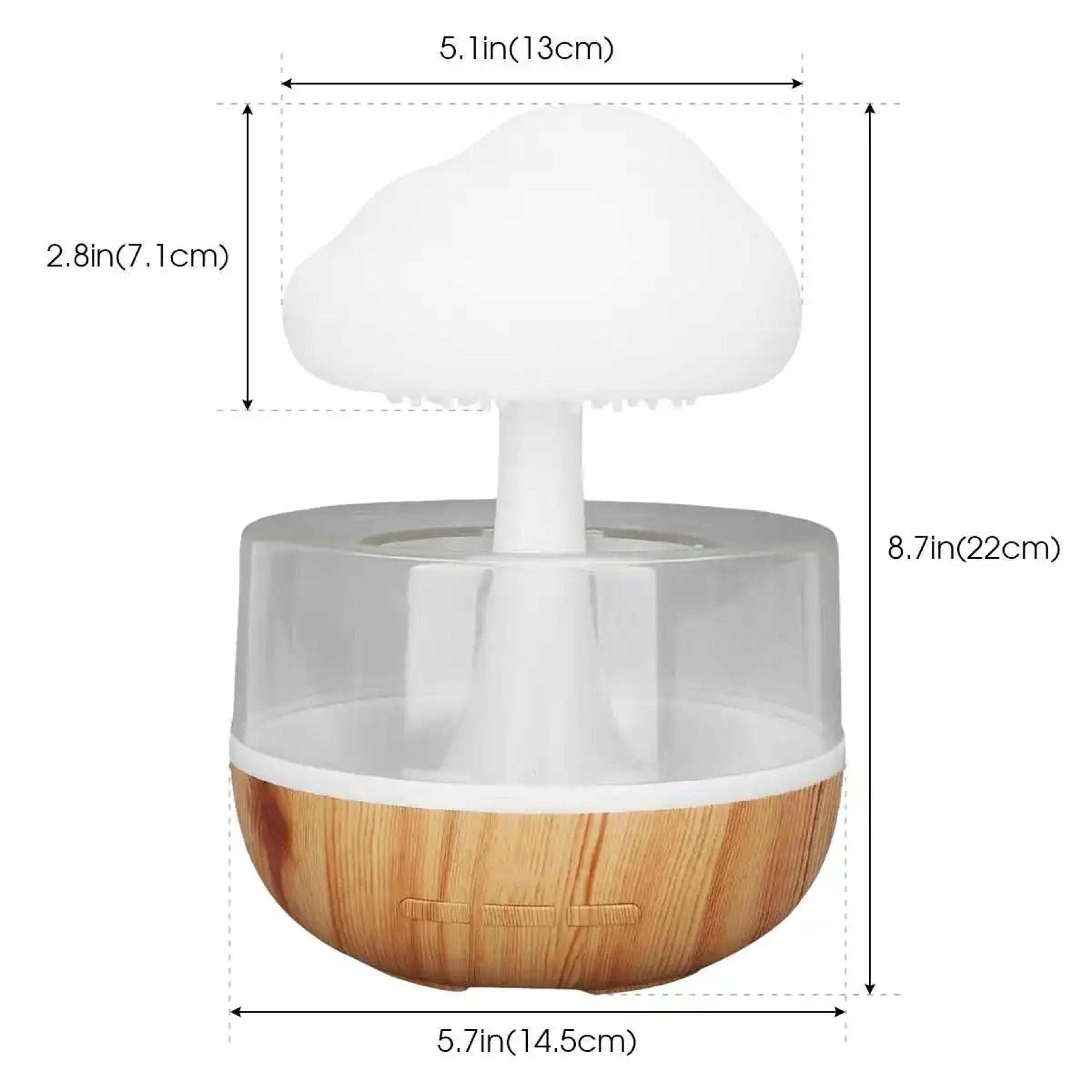 Rain Cloud Humidifier With Colorful Night Light And Essential Oil Diffuser 2