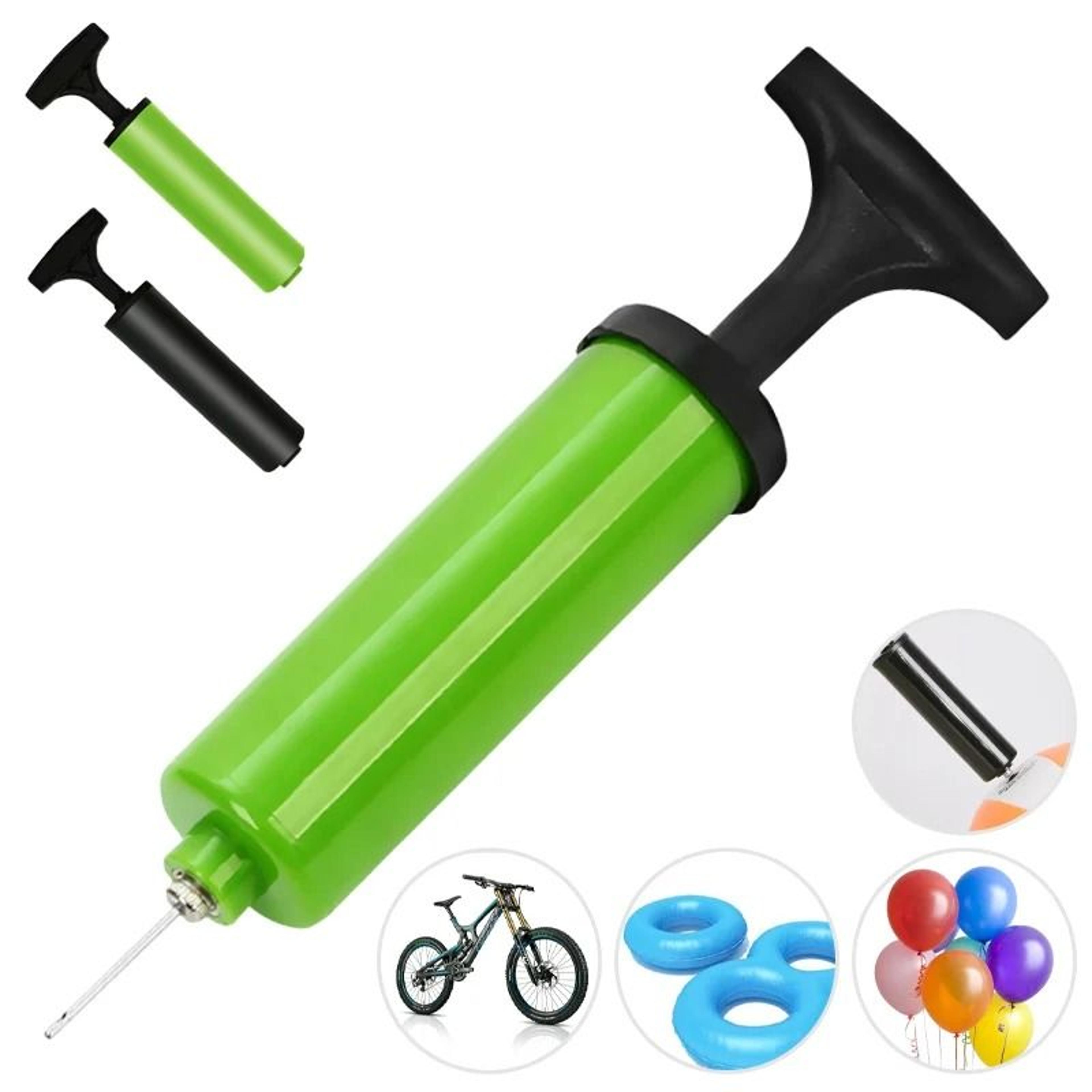 portable manual air pump for balloons balls and inflatable toys