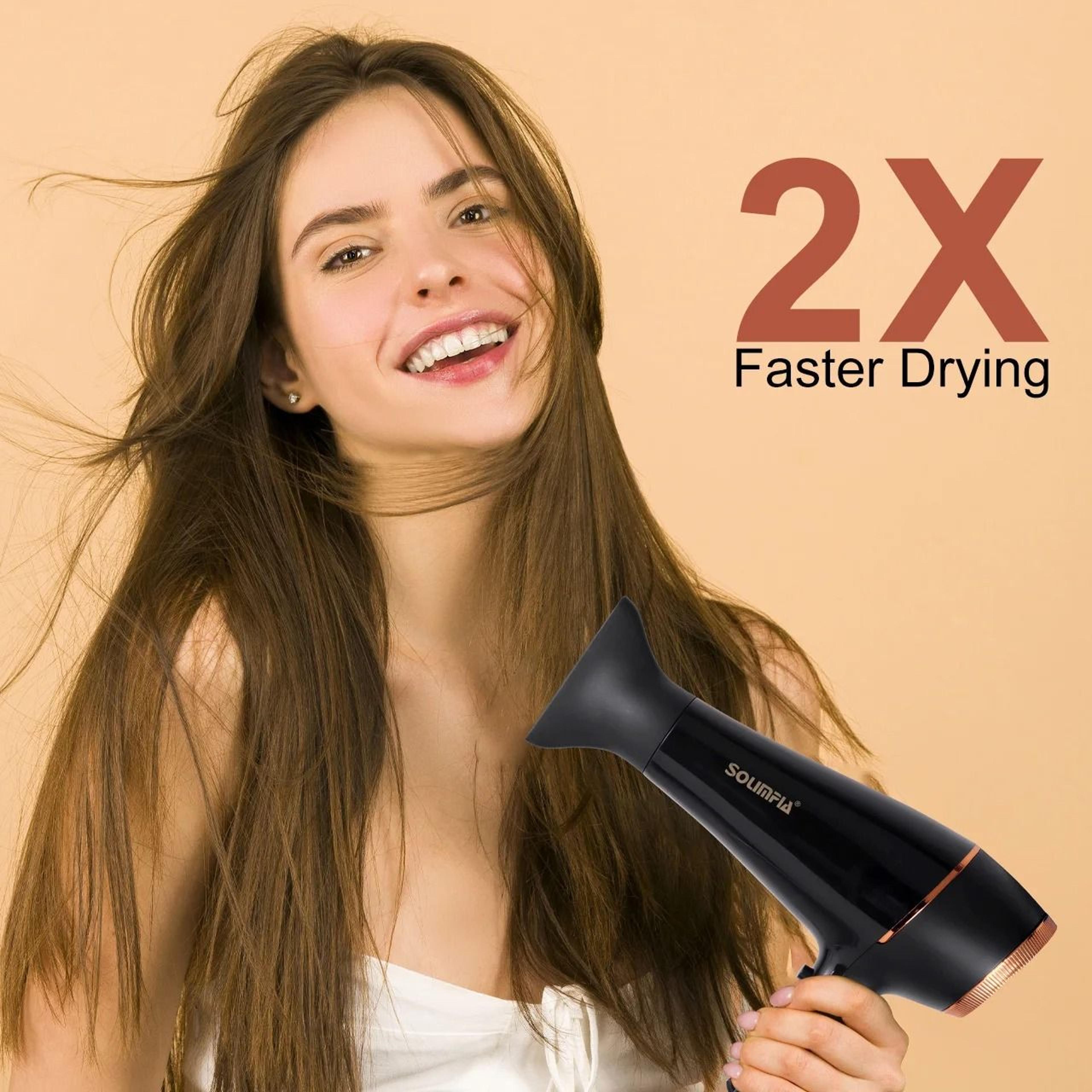 Household Negative Ion Hair Dryer With 5 Heat And Wind Settings 6